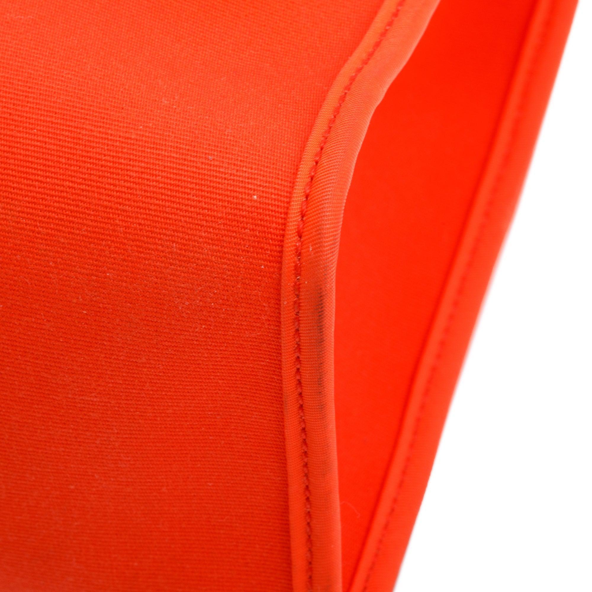 Hermes Capucine Fauve Toile Militaire Vache Hunter Herbag Zip 31 w/ Pouch