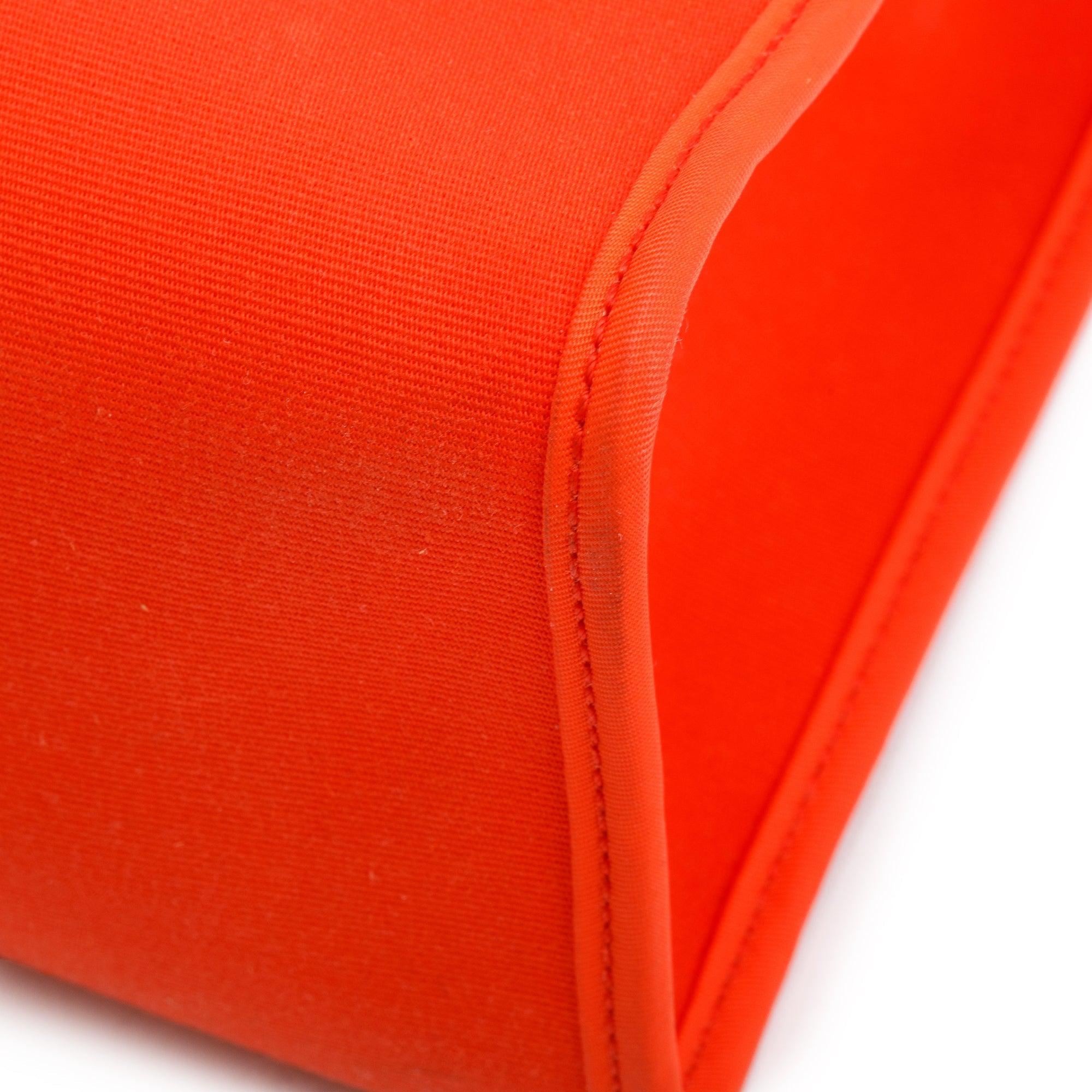 Hermes Capucine Fauve Toile Militaire Vache Hunter Herbag Zip 31 w/ Pouch