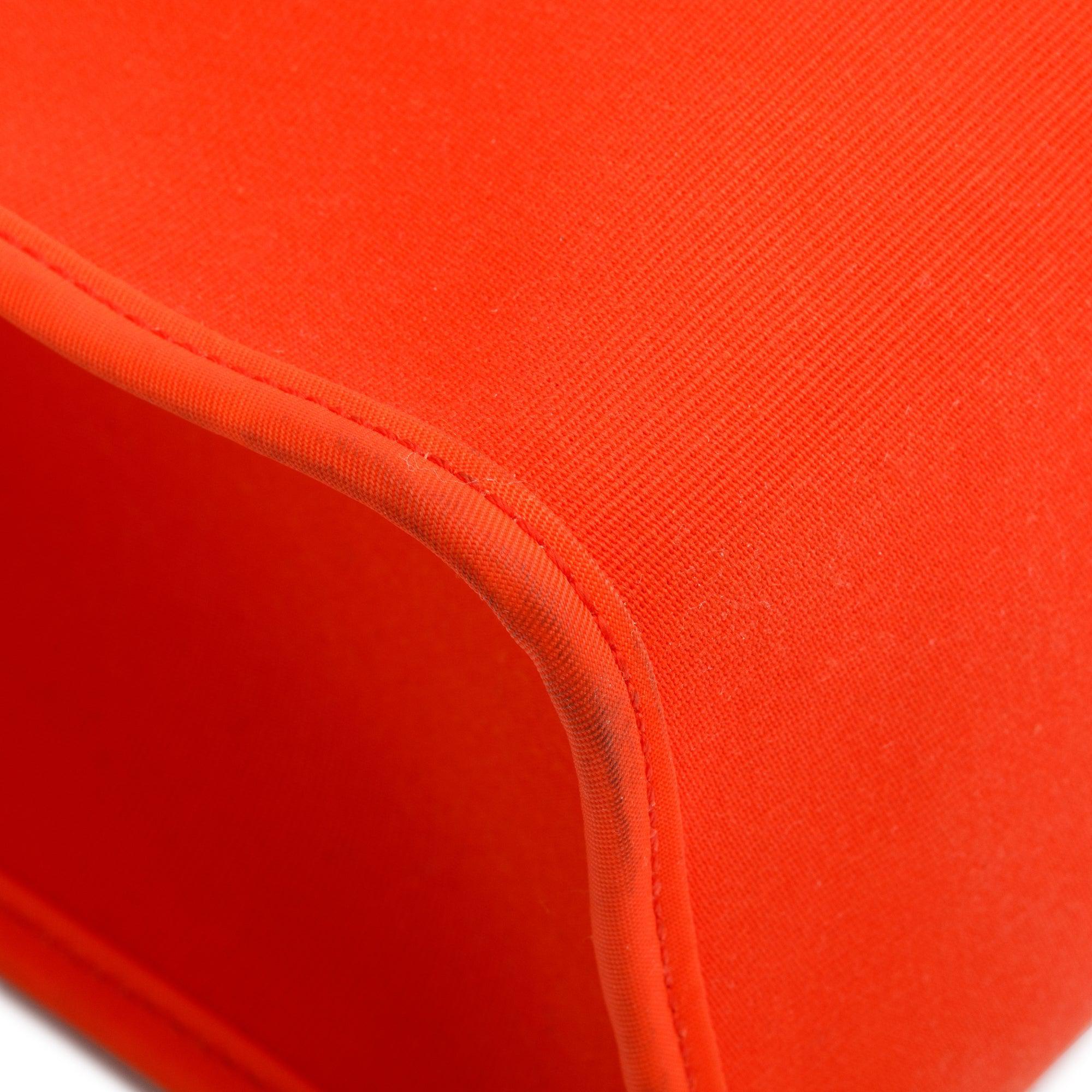 Hermes Capucine Fauve Toile Militaire Vache Hunter Herbag Zip 31 w/ Pouch