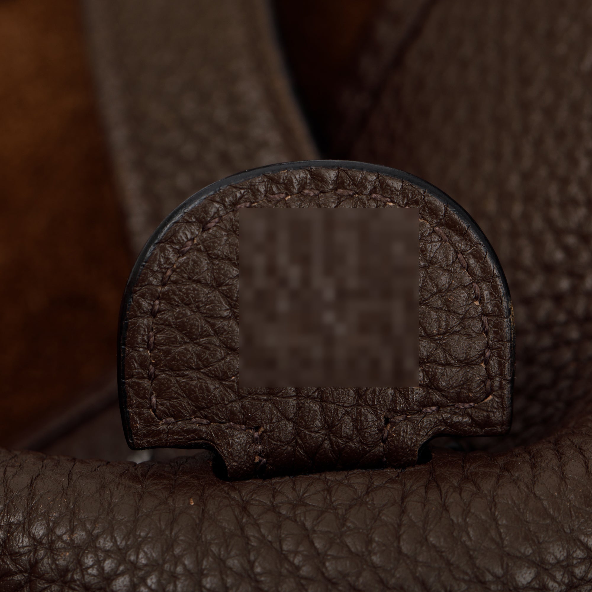 Hermes Chocolat Clemence Evelyne III 33 Bag