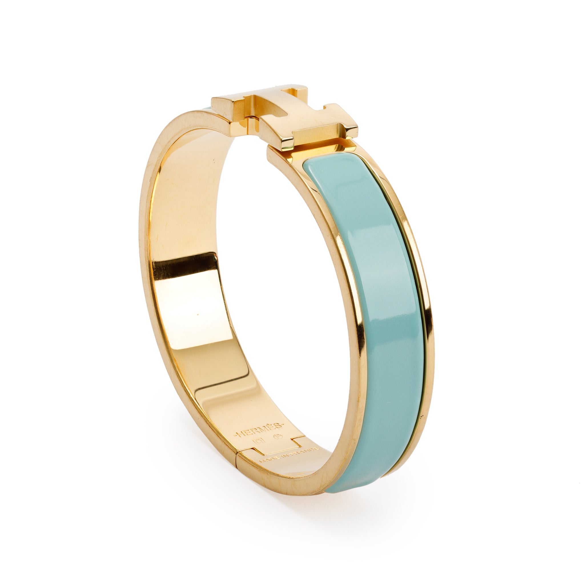 Hermes Clic H Bracelet w/ Box – OLIVER'S