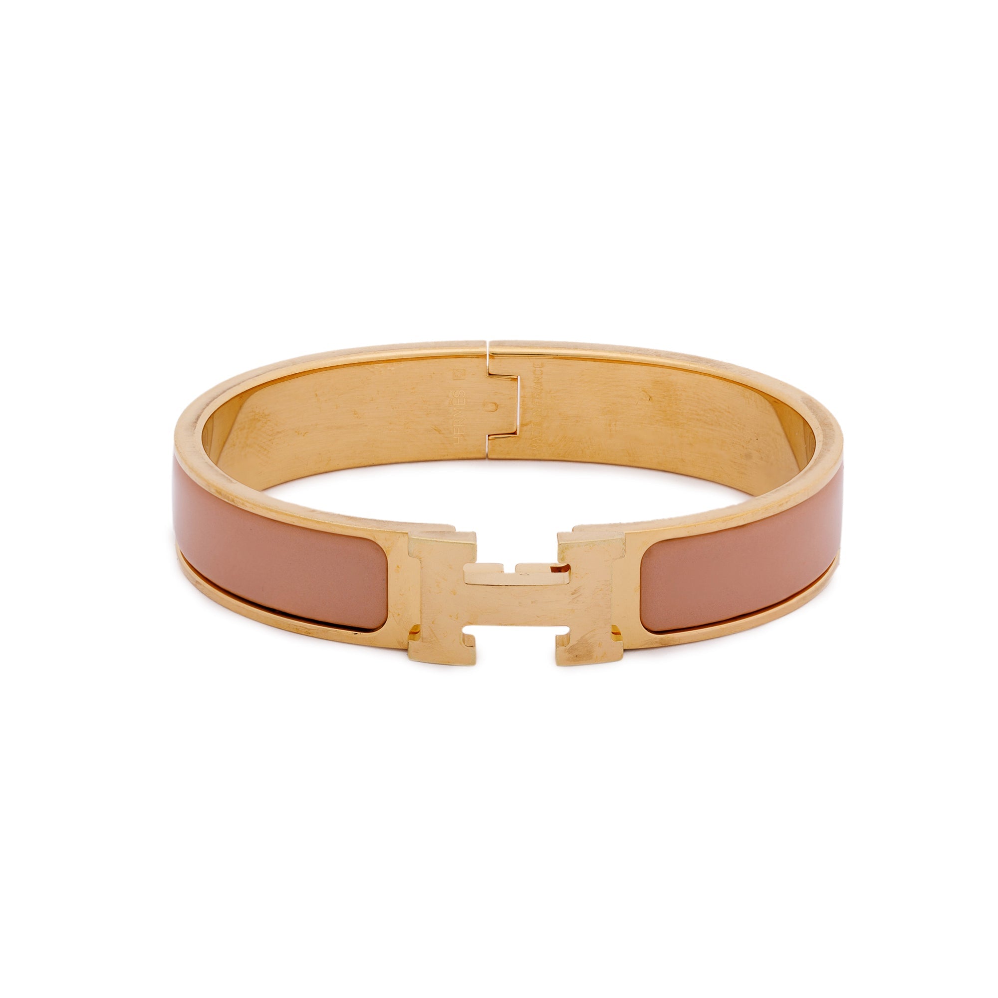 Hermes Clic H Bracelet w/ Box – OLIVER'S