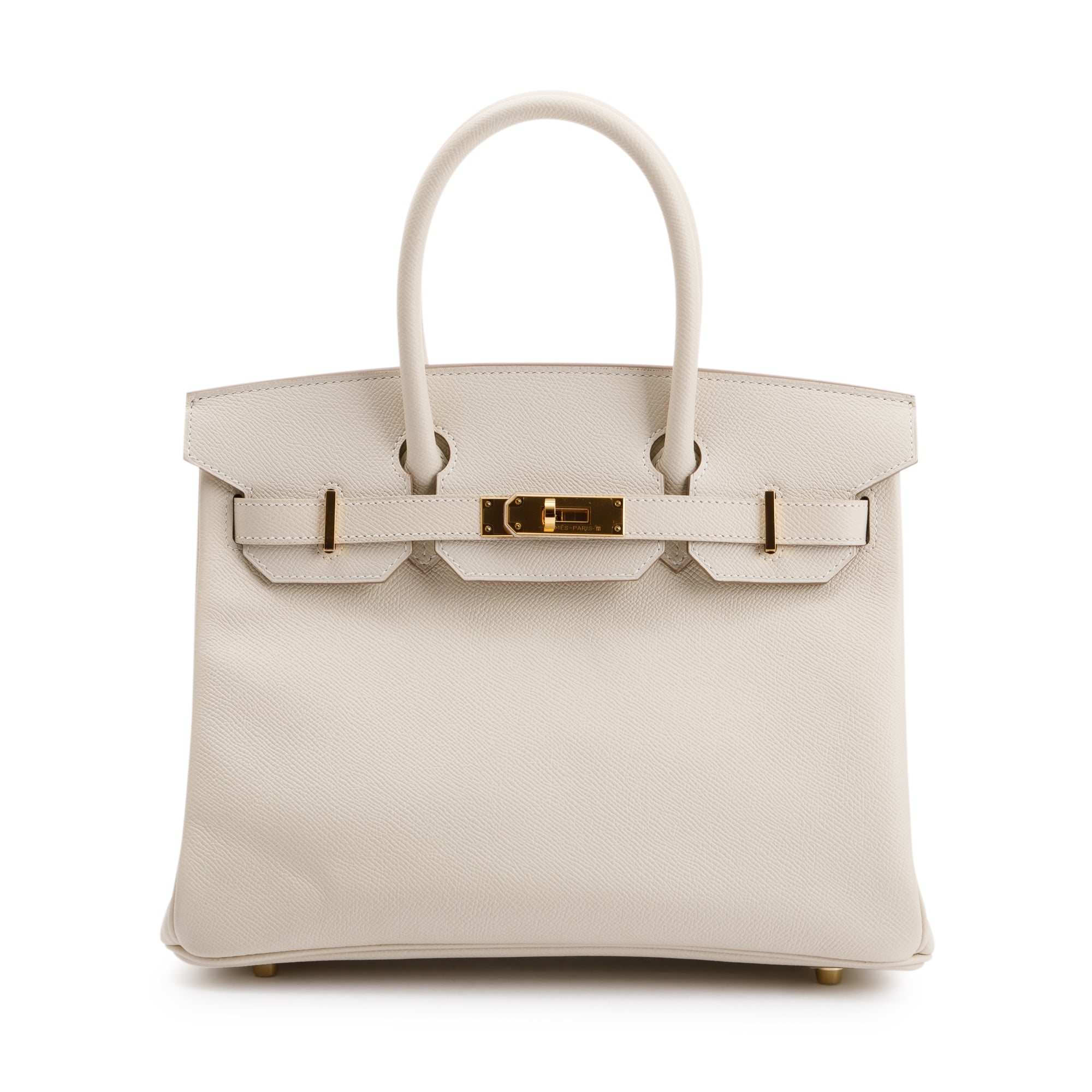 Hermes Craie Veau Epsom Birkin 30 w/ Box