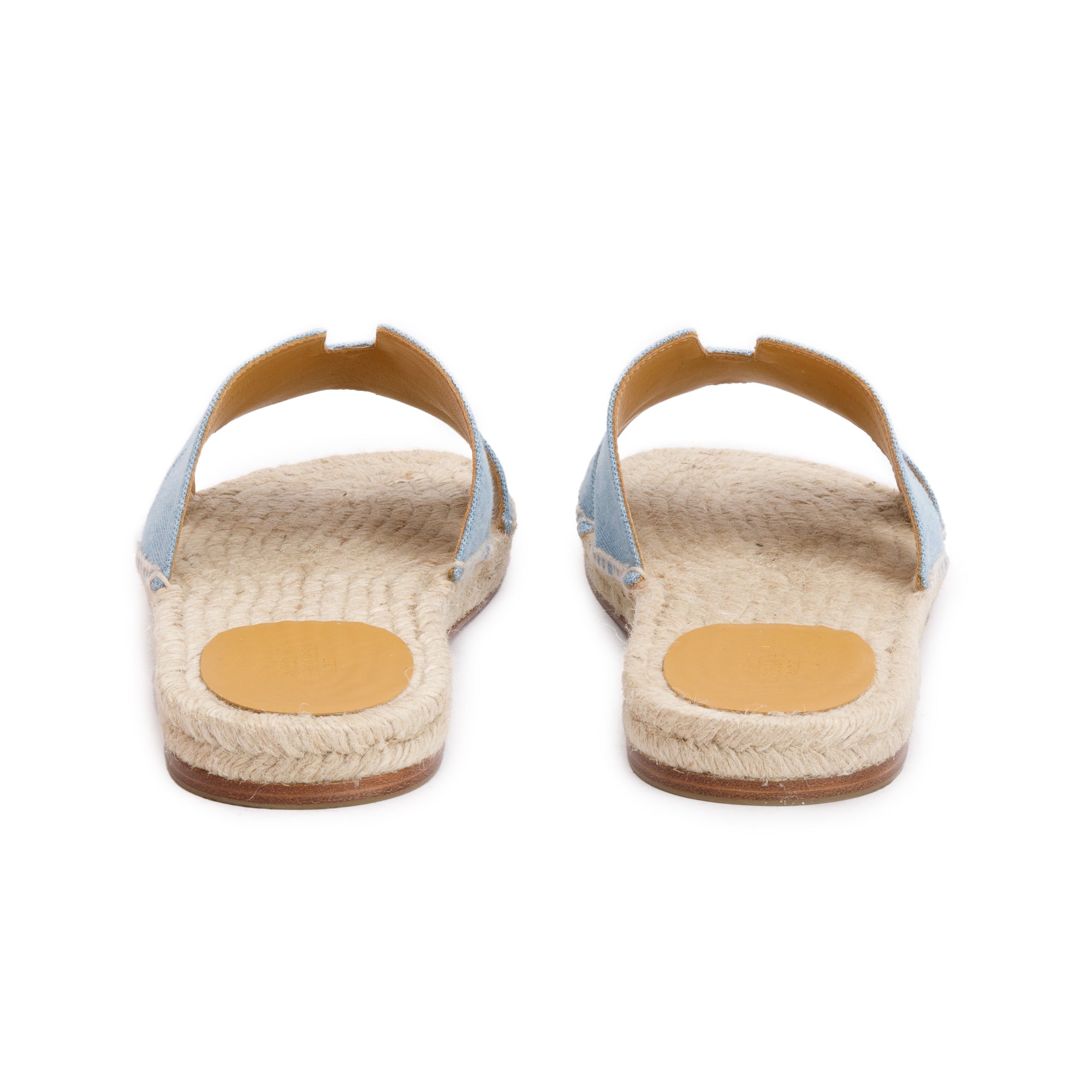 Hermes Denim Men's Antigua Espadrille Sandals, Size 44 w Hermes Denim Men's Antigua Espadrille Sandals, Size 44 w