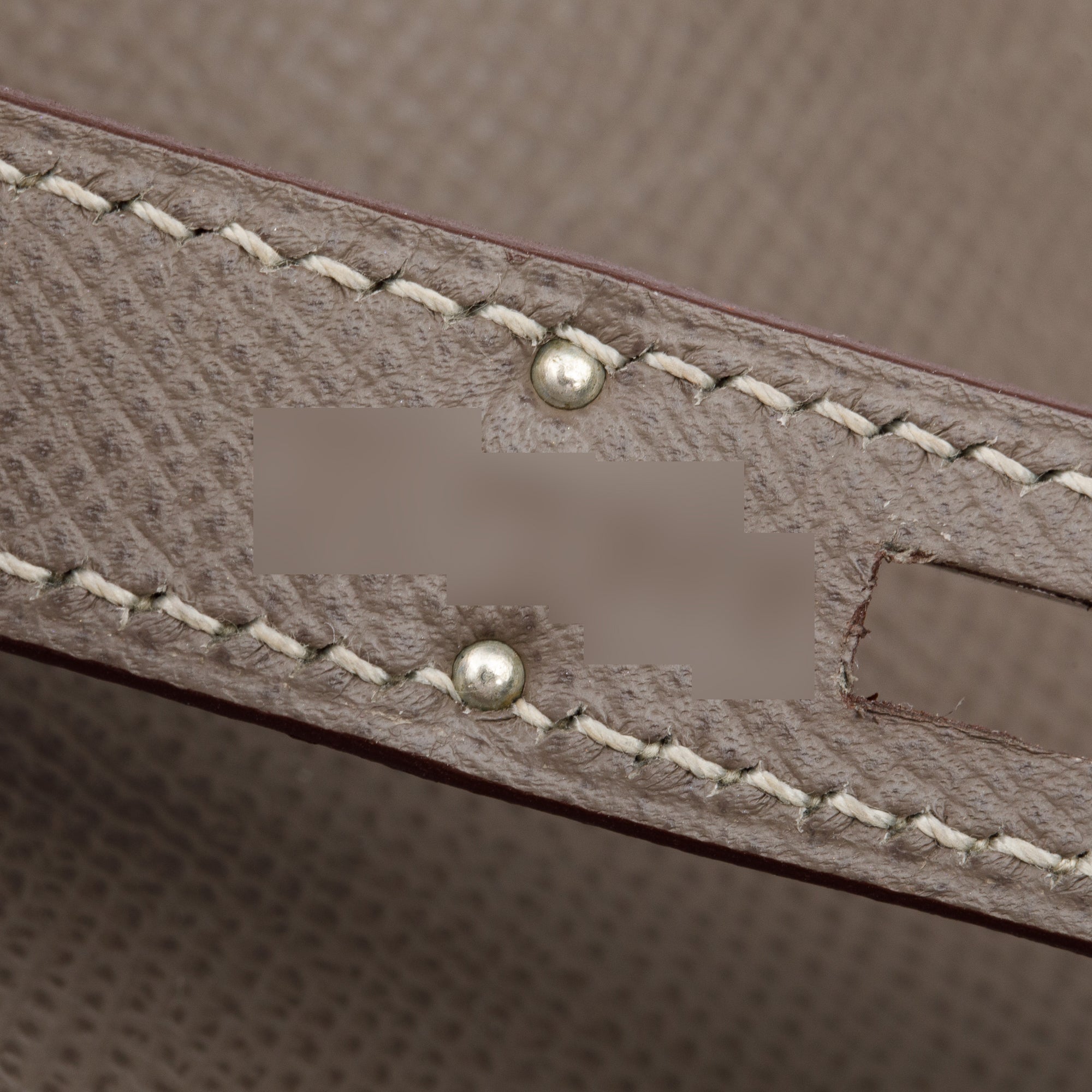 Hermes Etain Epsom Leather Candy Birkin 35 w/ Box & Receipt