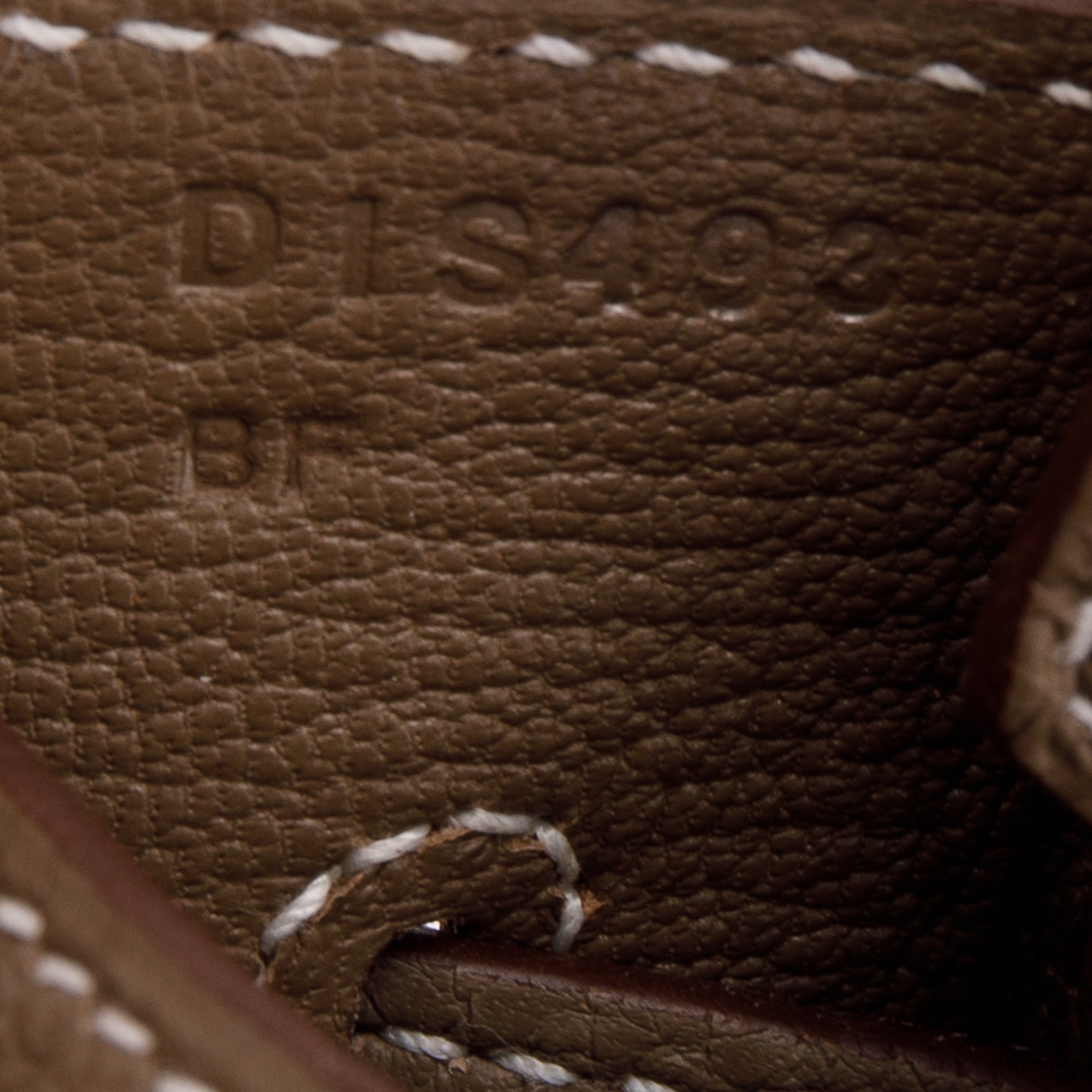 Hermes Etoupe Grey Clemence Birkin 35