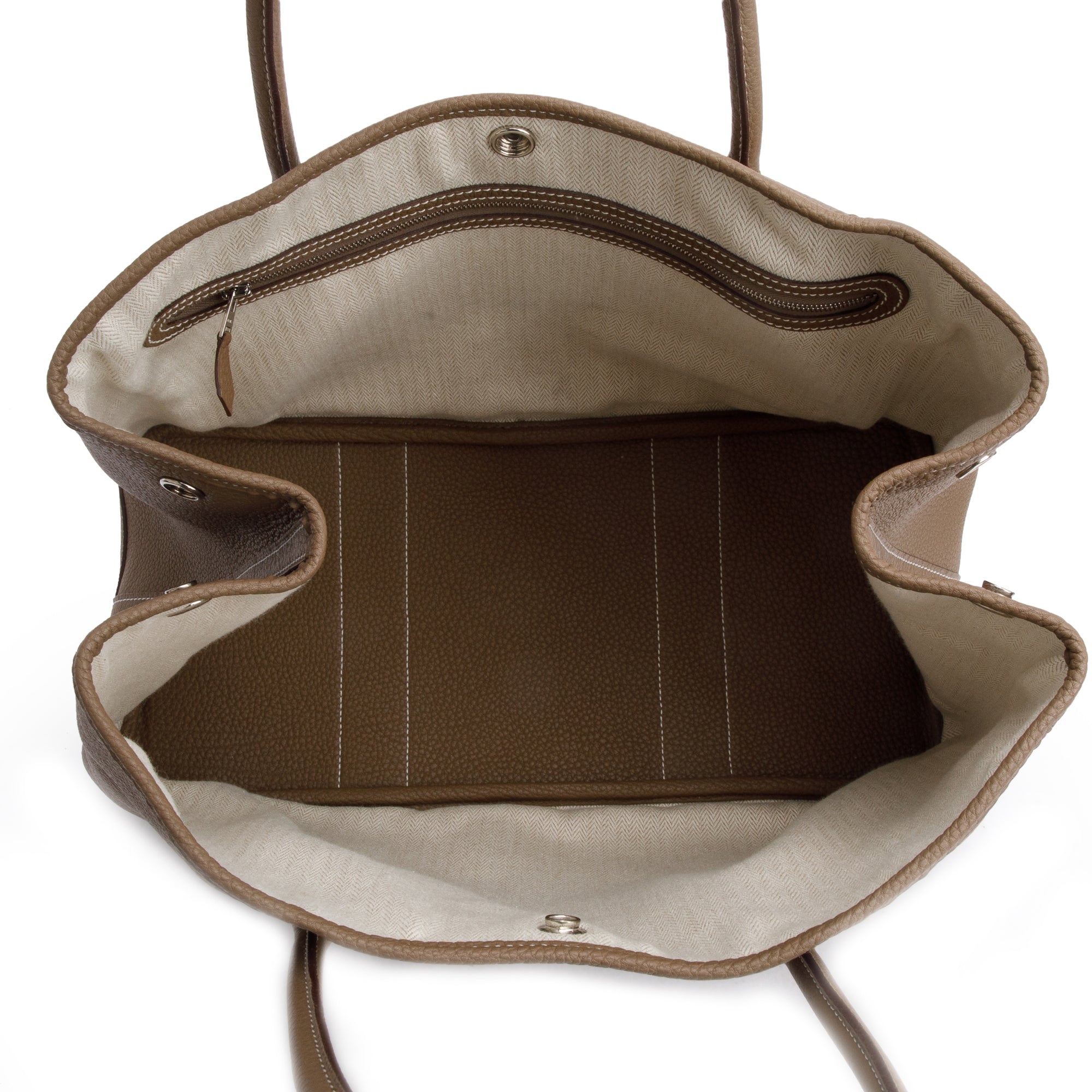 Hermes Etoupe Negonda Leather Garden Party 36