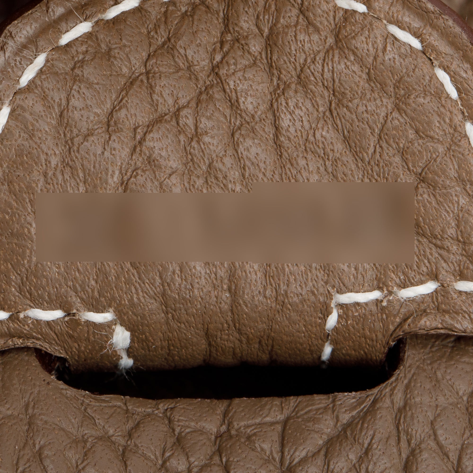 Hermes Etoupe Taurillon Clemence Evelyne III 29 Bag