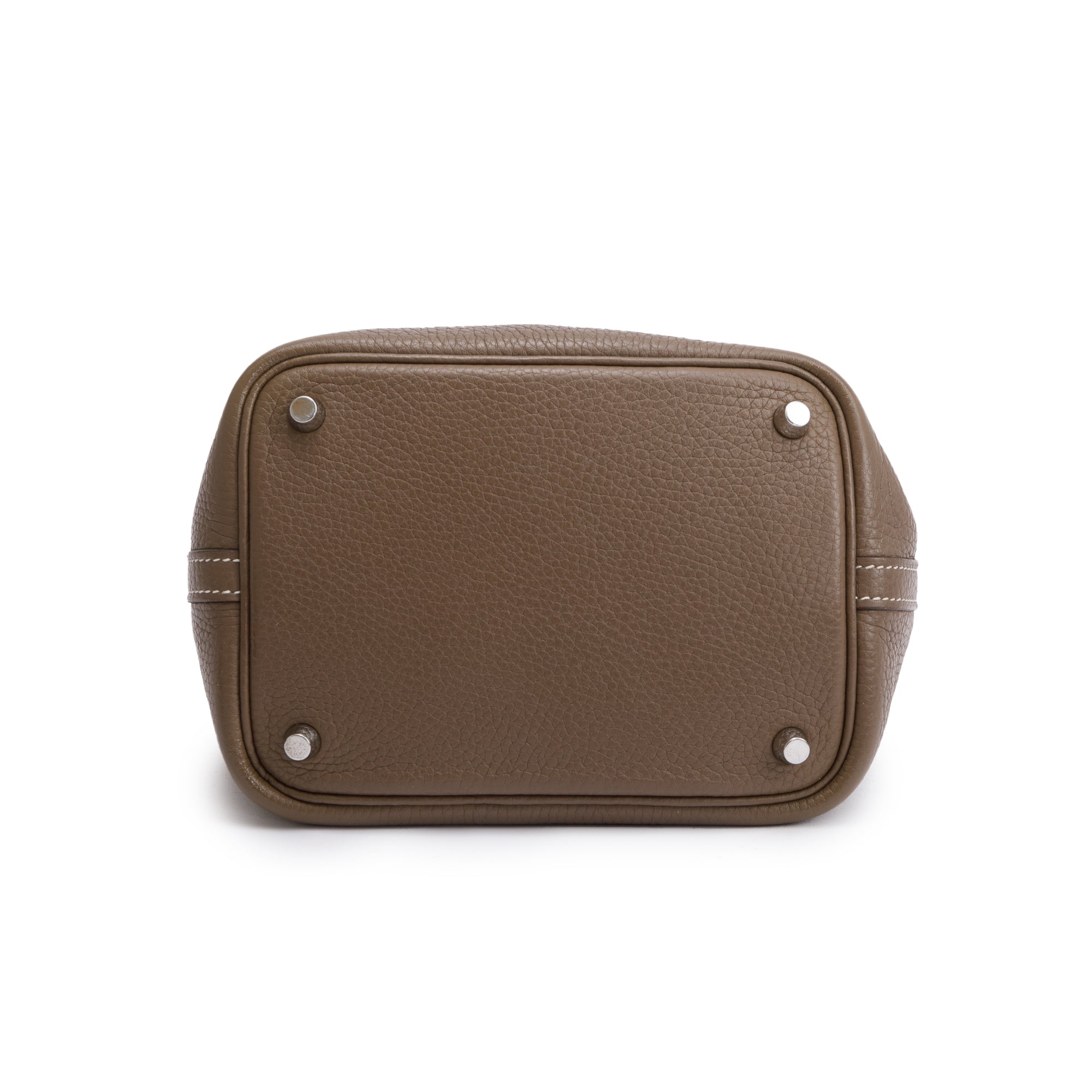 Hermes Etoupe Taurillon Clemence Picotin 18