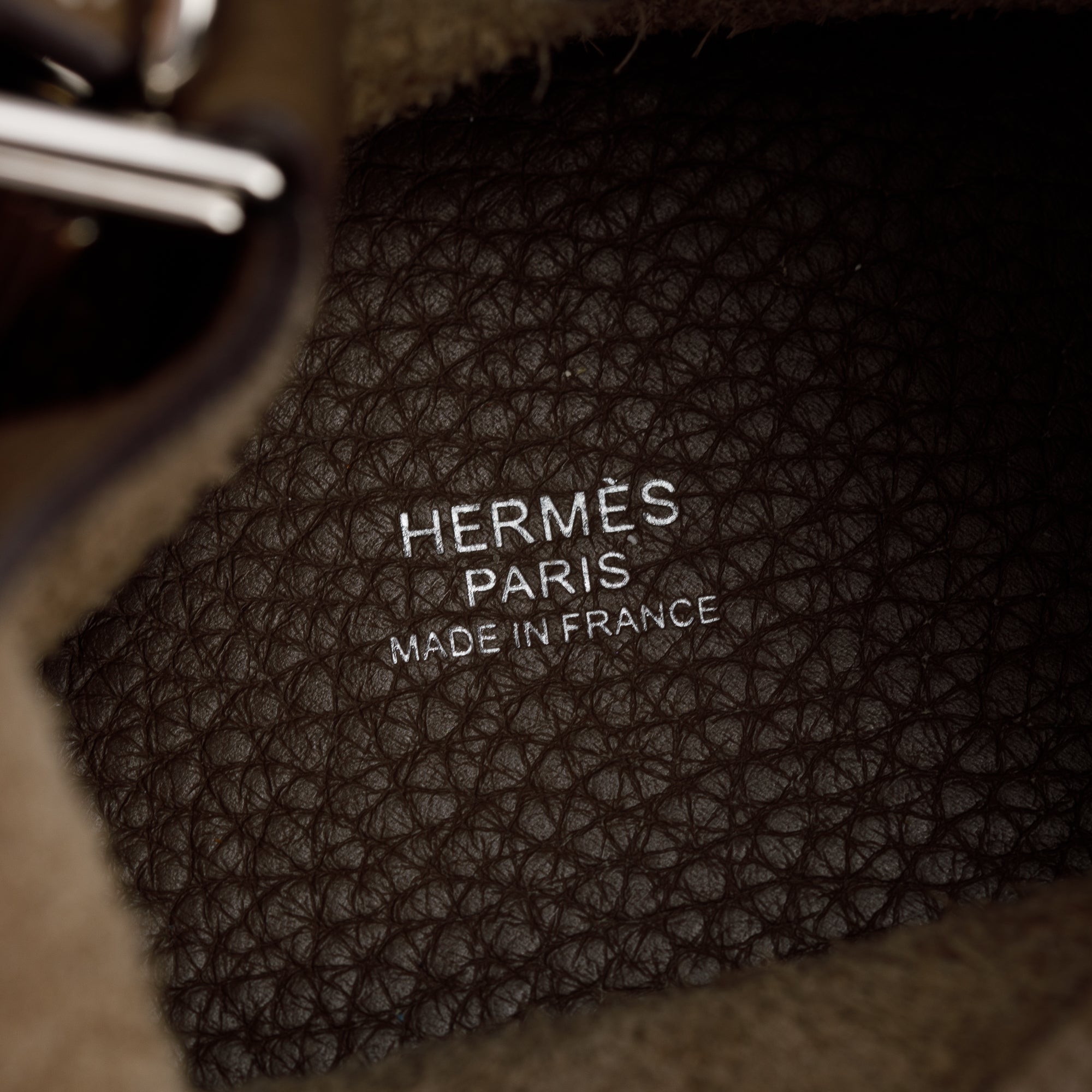 Hermes Etoupe Taurillon Clemence Picotin 18