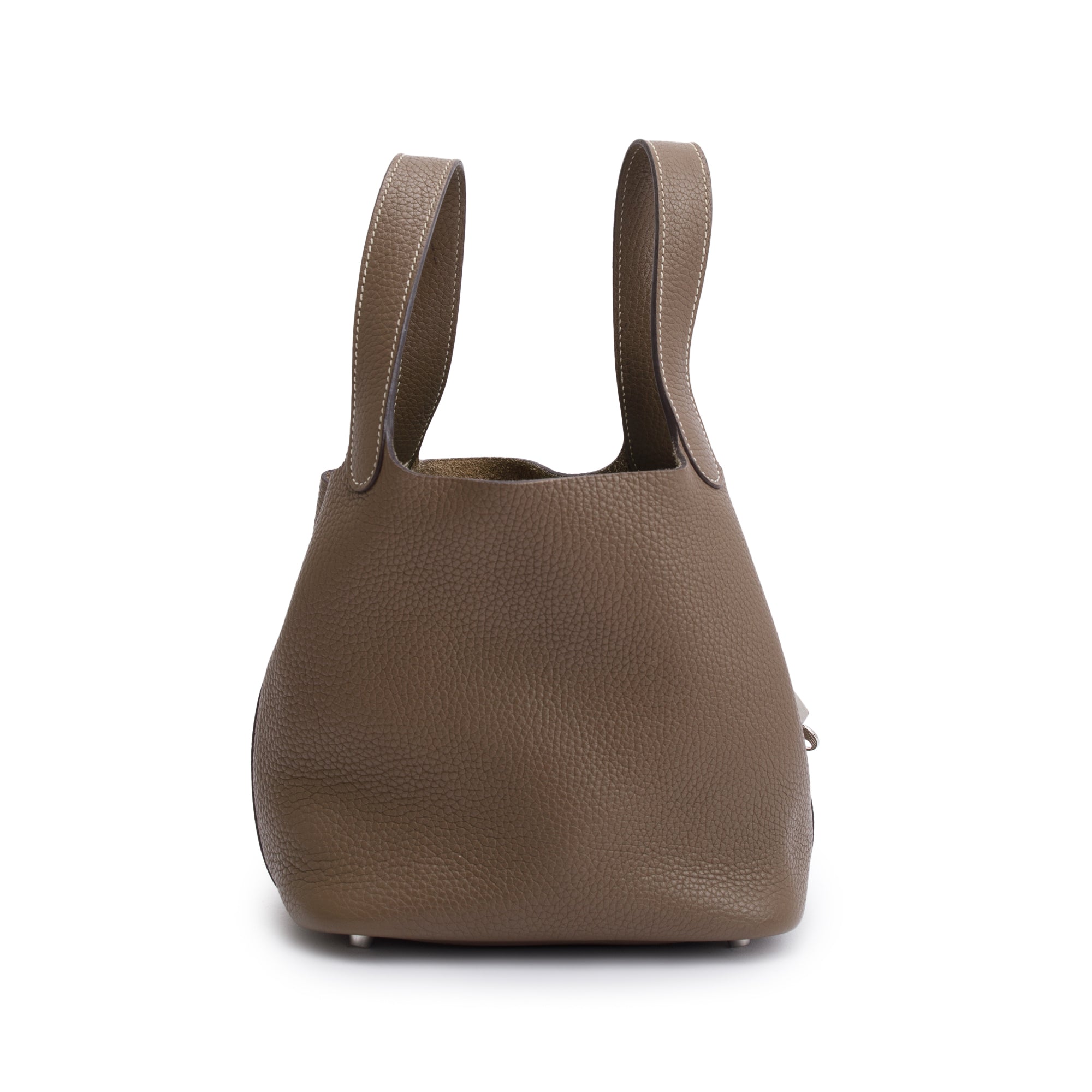 Hermes Etoupe Taurillon Clemence Picotin 18