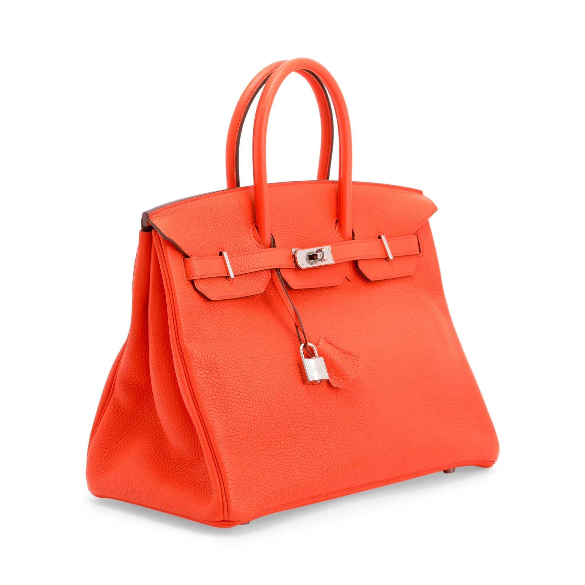 Hermes Feu Veau Togo Birkin 35 w/ Box