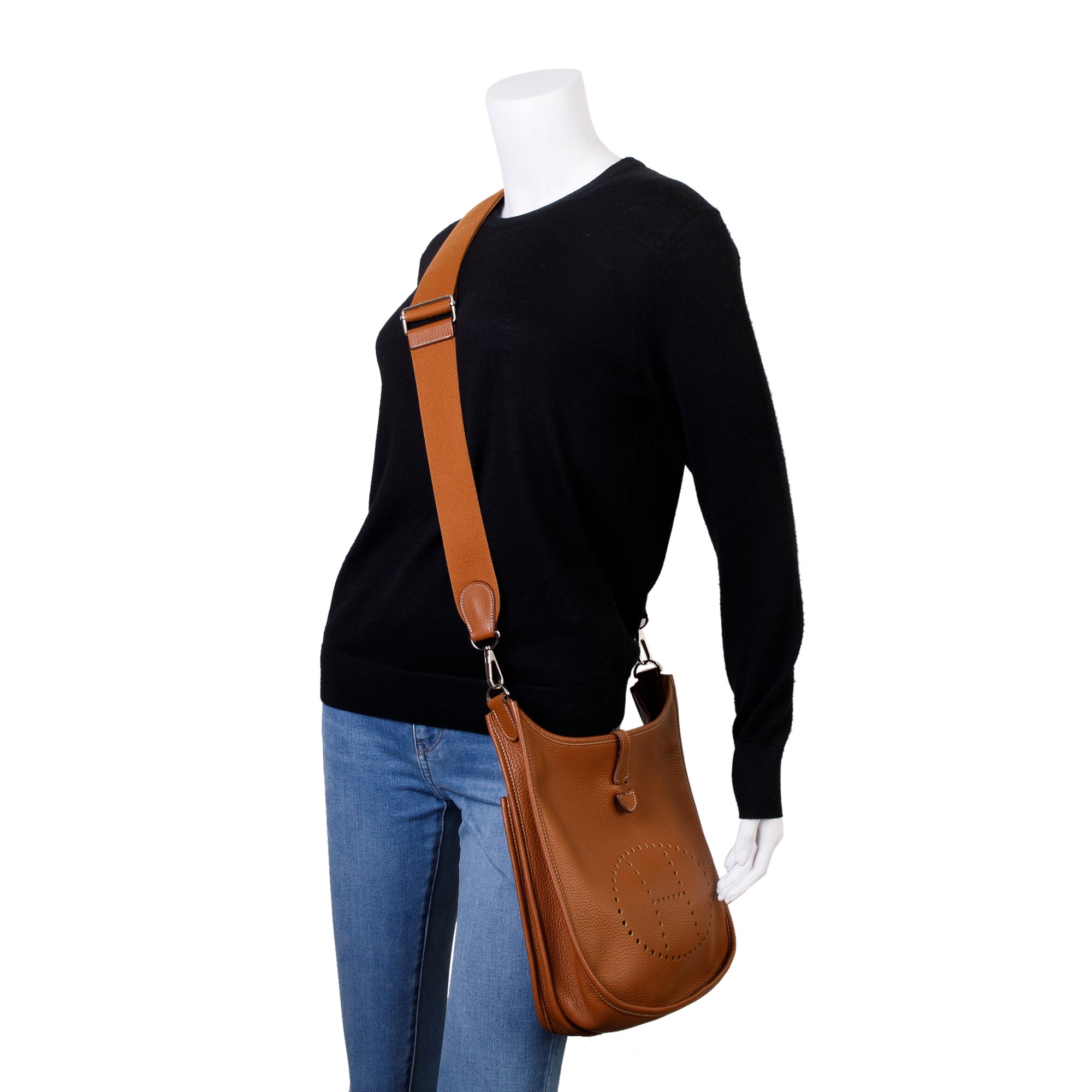 Hermes Gold Clemence Evelyne III 29 Bag