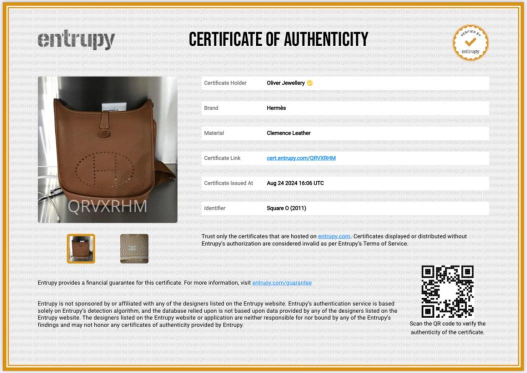 Hermes Gold Clemence Evelyne III 29 Bag