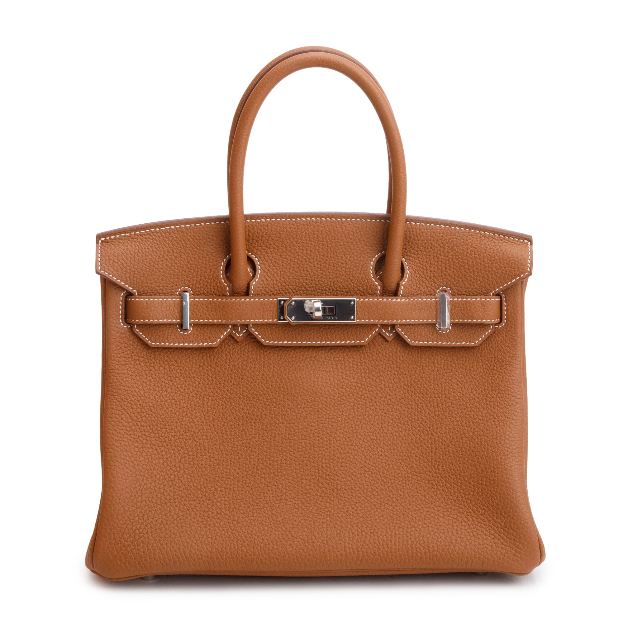 Hermes Gold Veau Togo Birkin 30 w/ Box