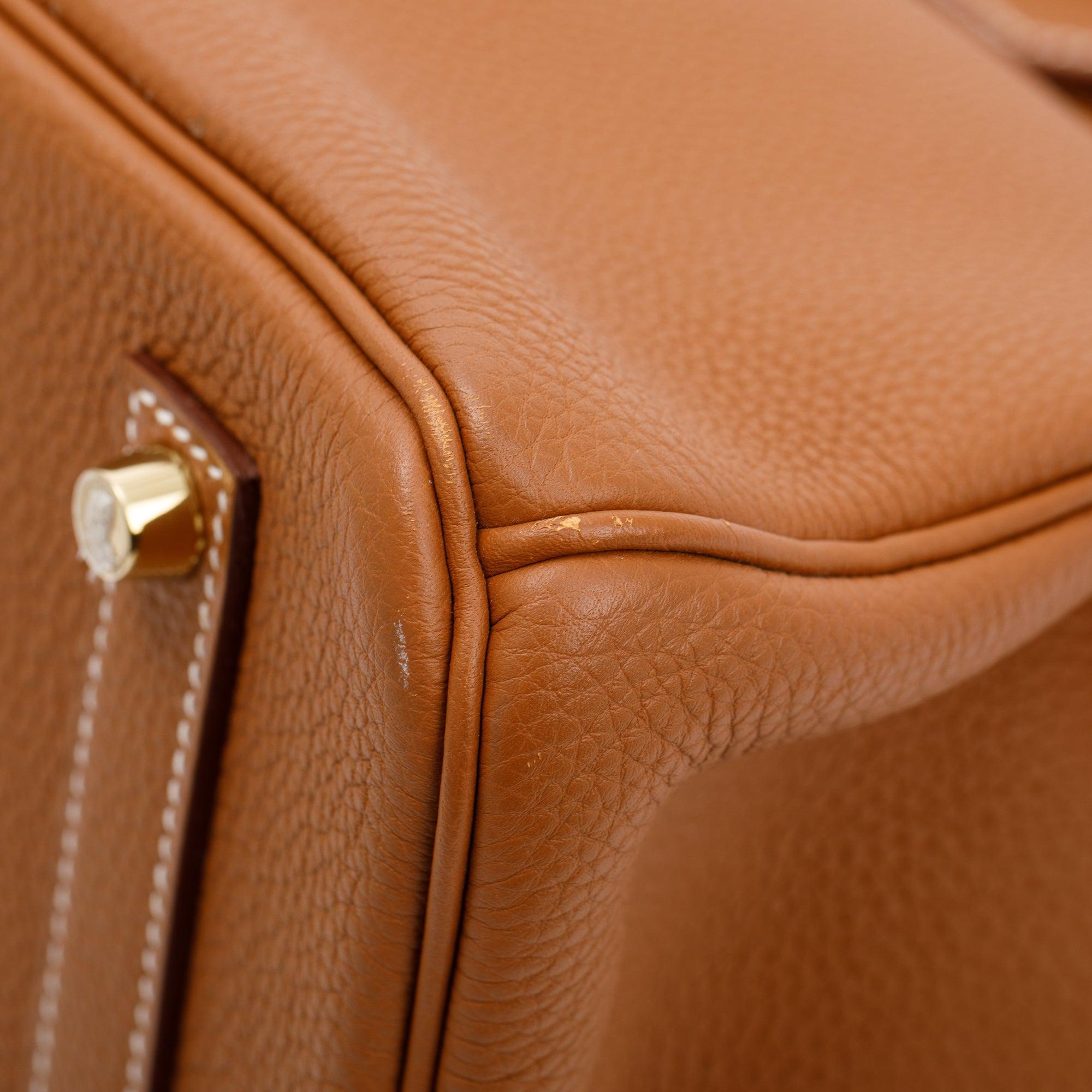 Hermes Gold Veau Togo Birkin 35