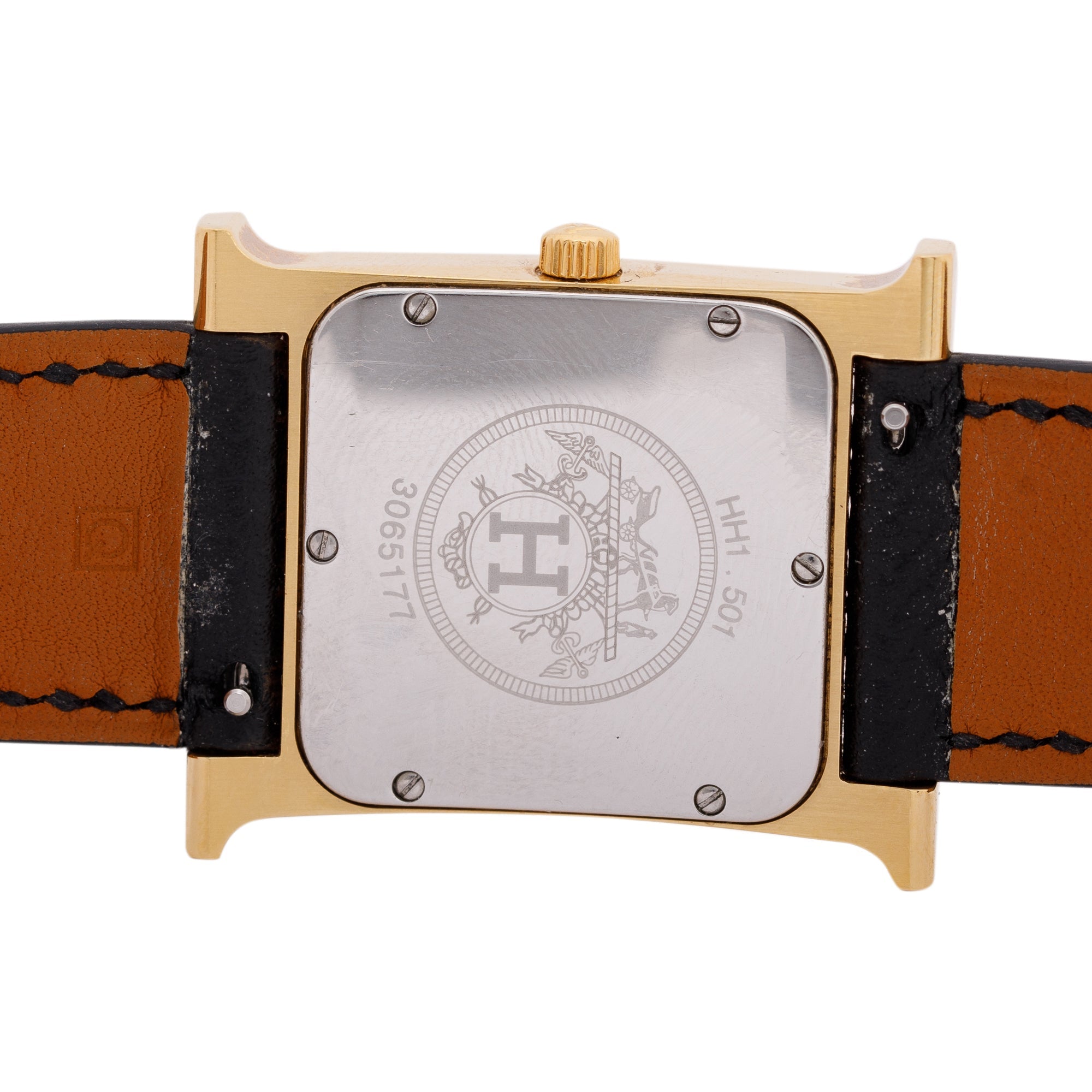 Hermes Heure H 25 MM Watch, Small Model w/ Box & Strap