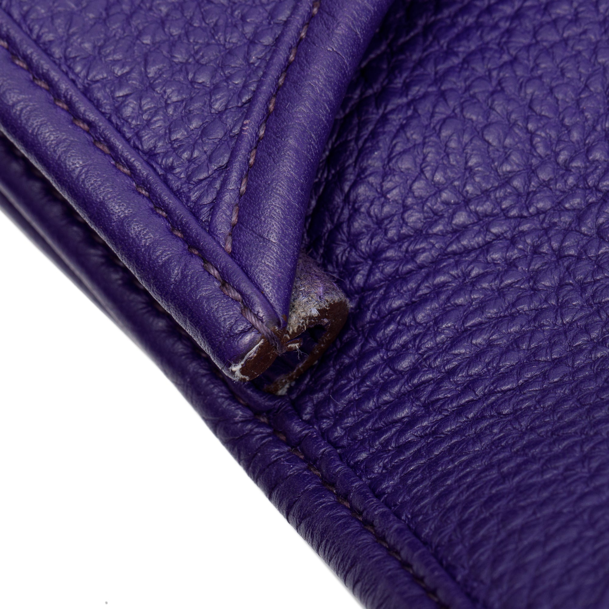 Hermes Iris Clemence Leather Evelyne III PM Bag