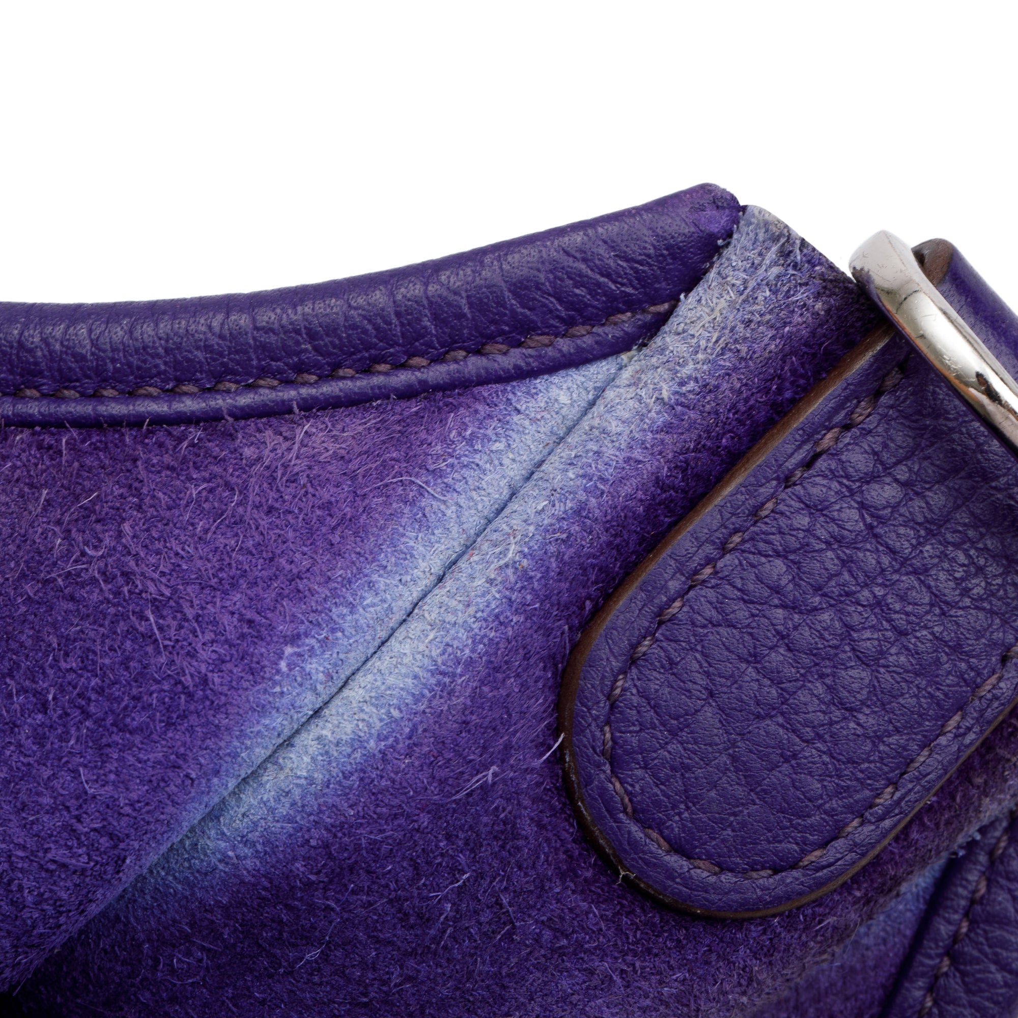 Hermes Iris Clemence Leather Evelyne III PM Bag