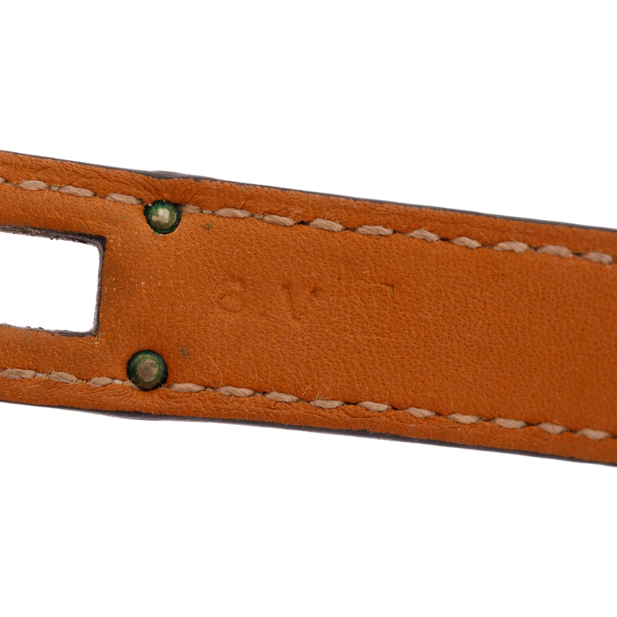 Hermes Lizard Kelly Double Tour Bracelet w/ Box