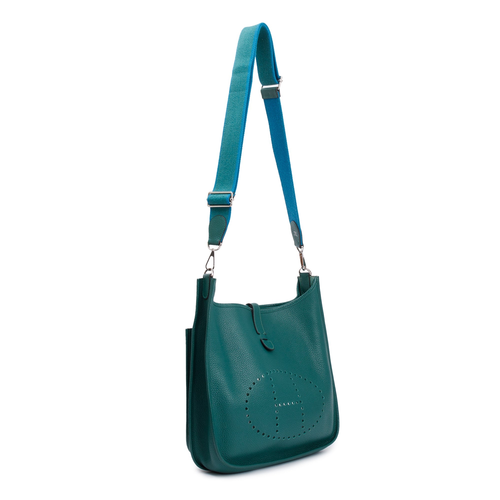 Hermes Malachite Clemence Evelyne III 29 Bag w/ Box
