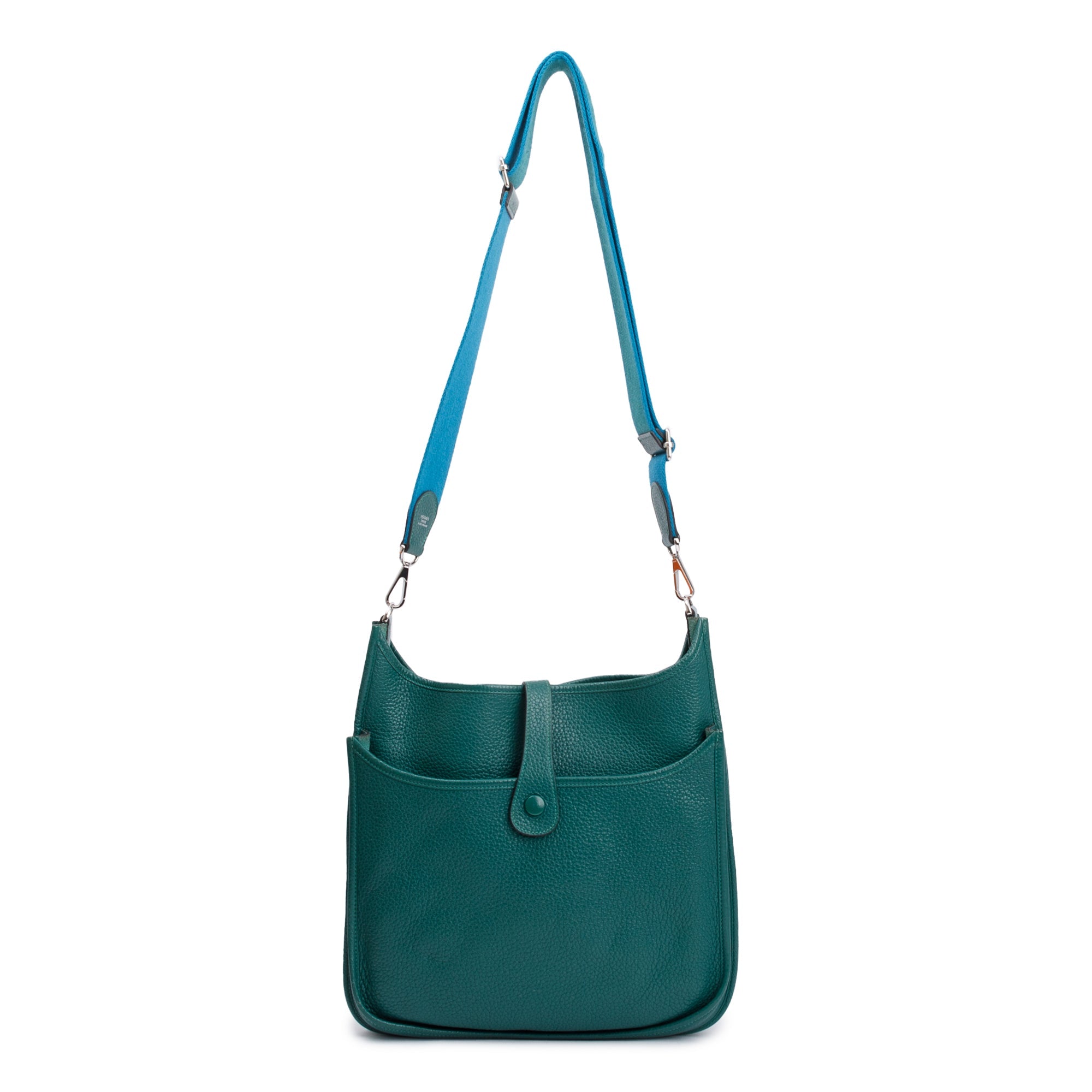 Hermes Malachite Clemence Evelyne III 29 Bag w/ Box