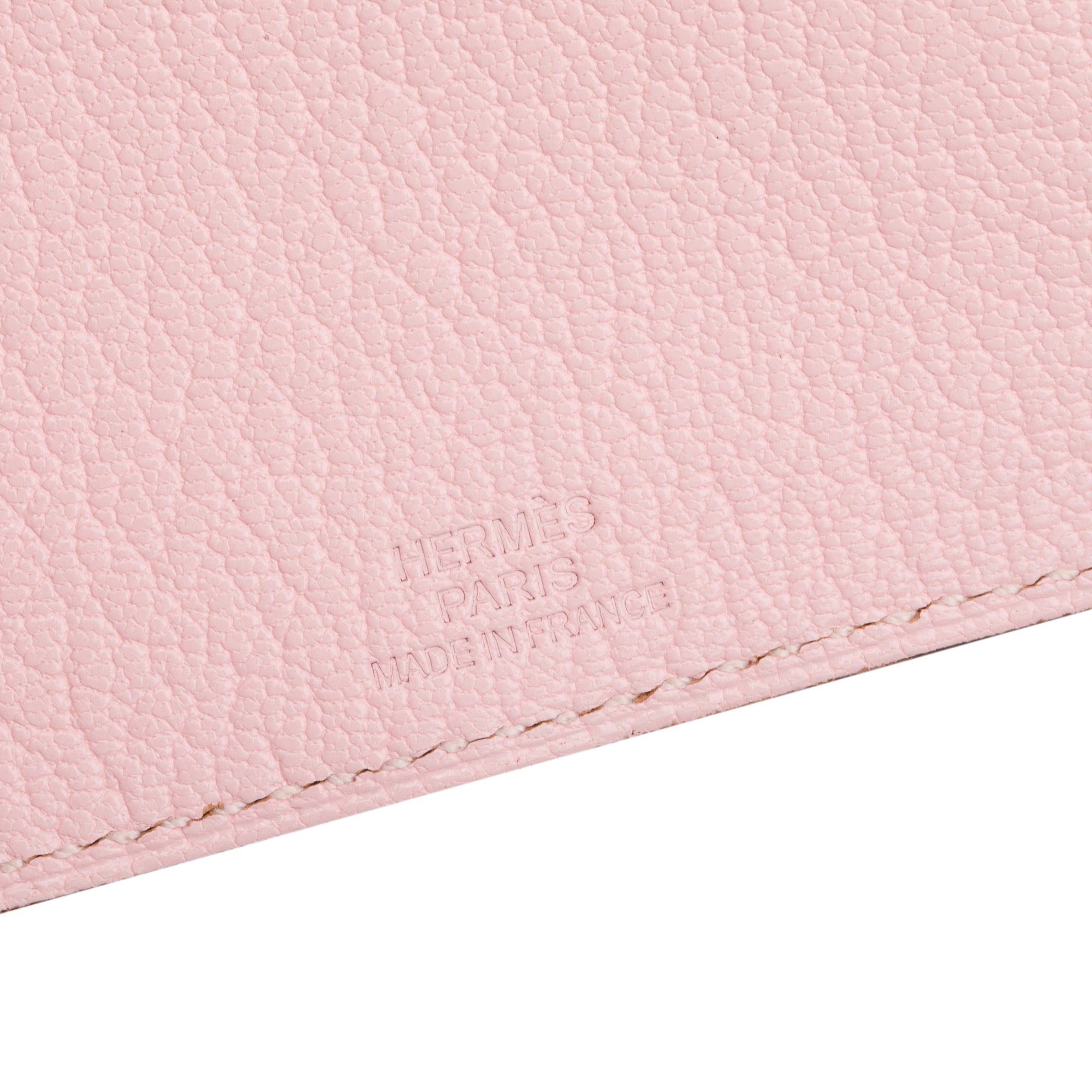 Hermes Mauve Sylvestre Chevre Mysore Tarmac PM Passport Holder