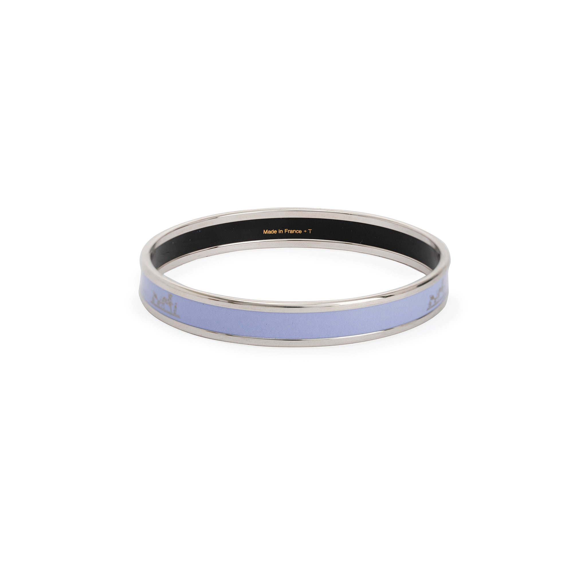 Hermes Narrow Enamel Bangle