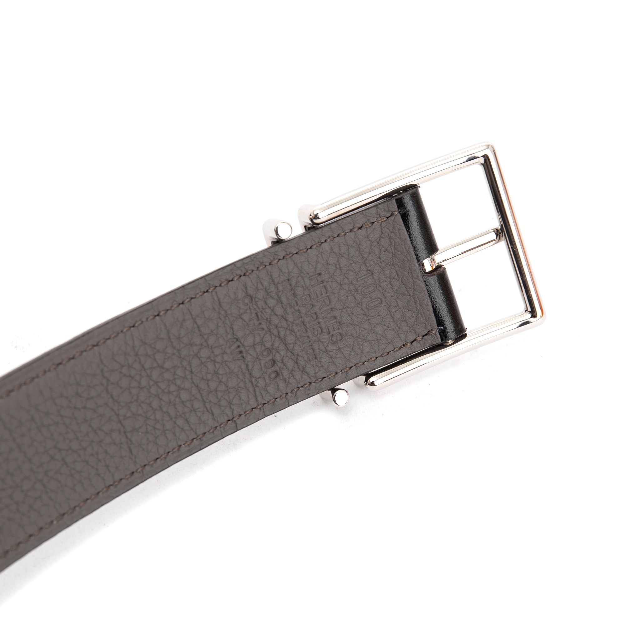 Hermes Nathan Reversible 32 mm Belt w/ Box