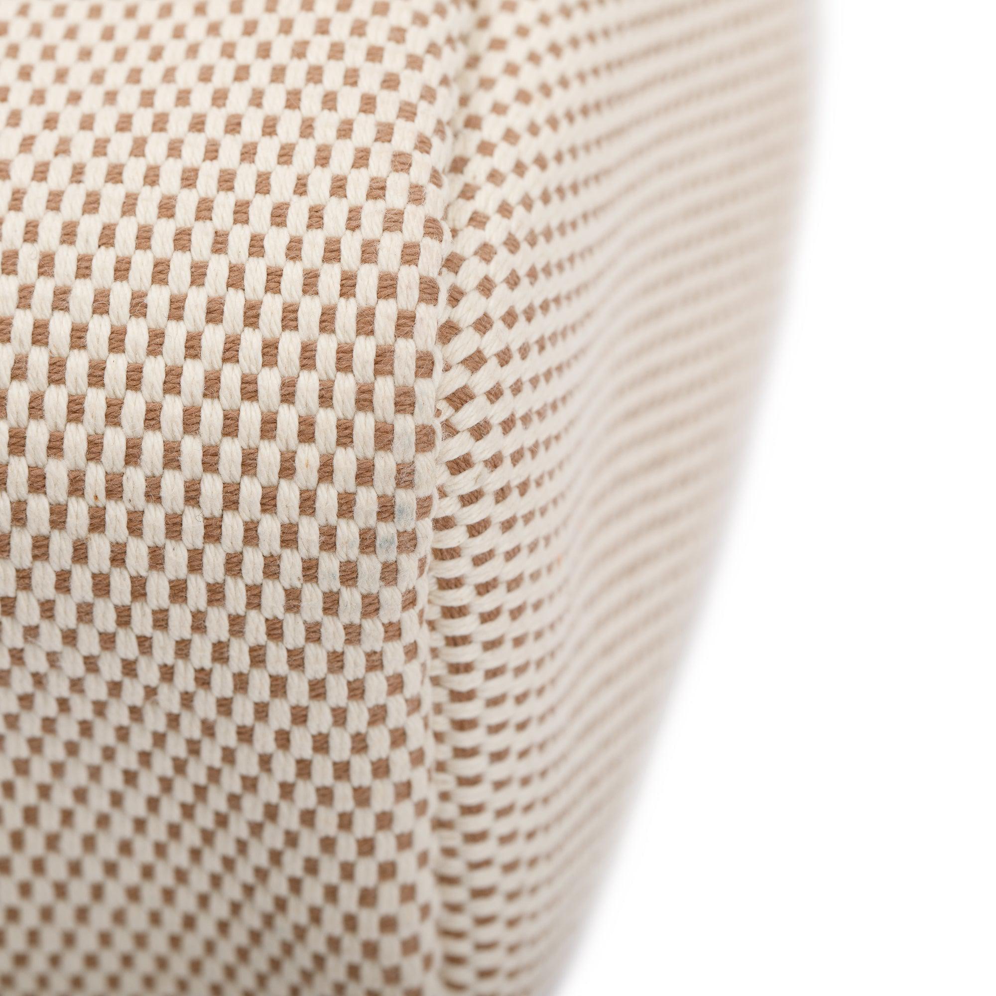 Hermes Natural Toile Vache Calfskin Herbag Backpack