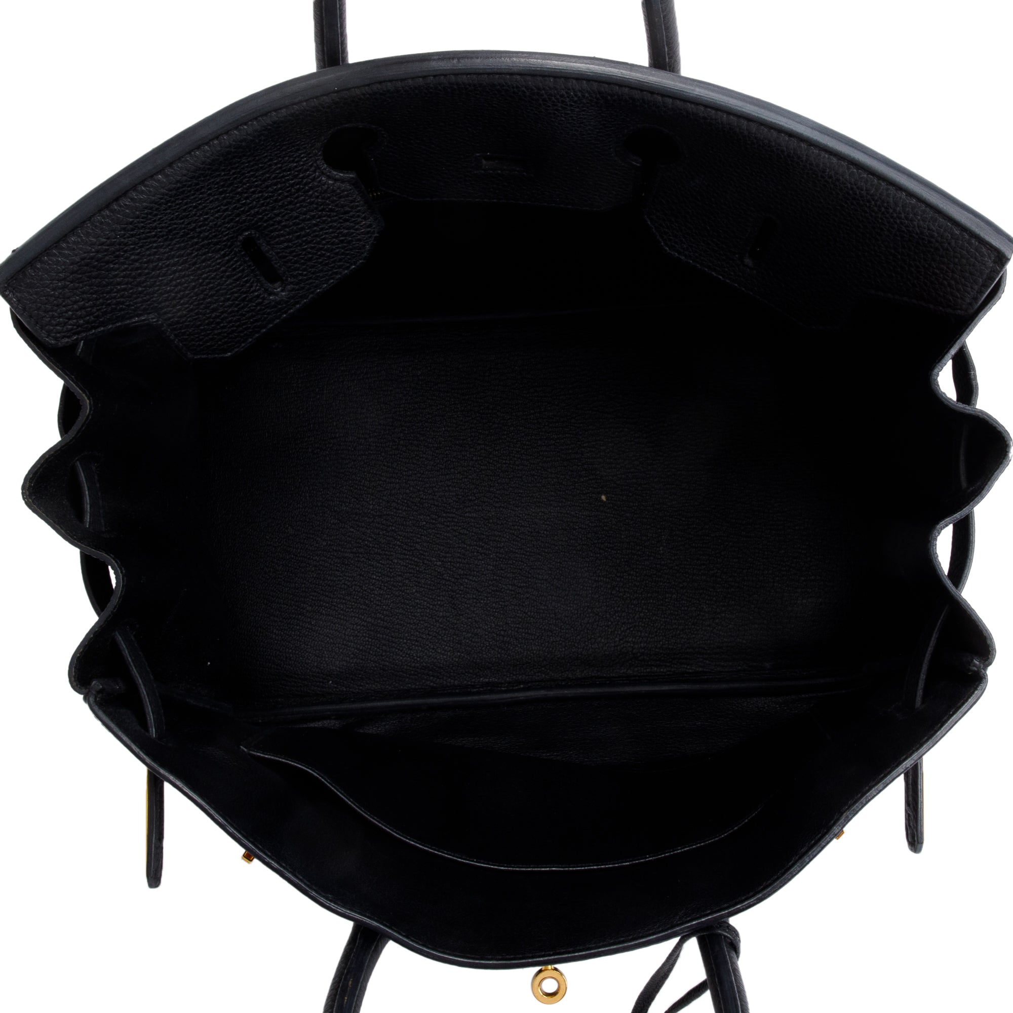 Hermes Noir Taurillon Clemence Birkin 35