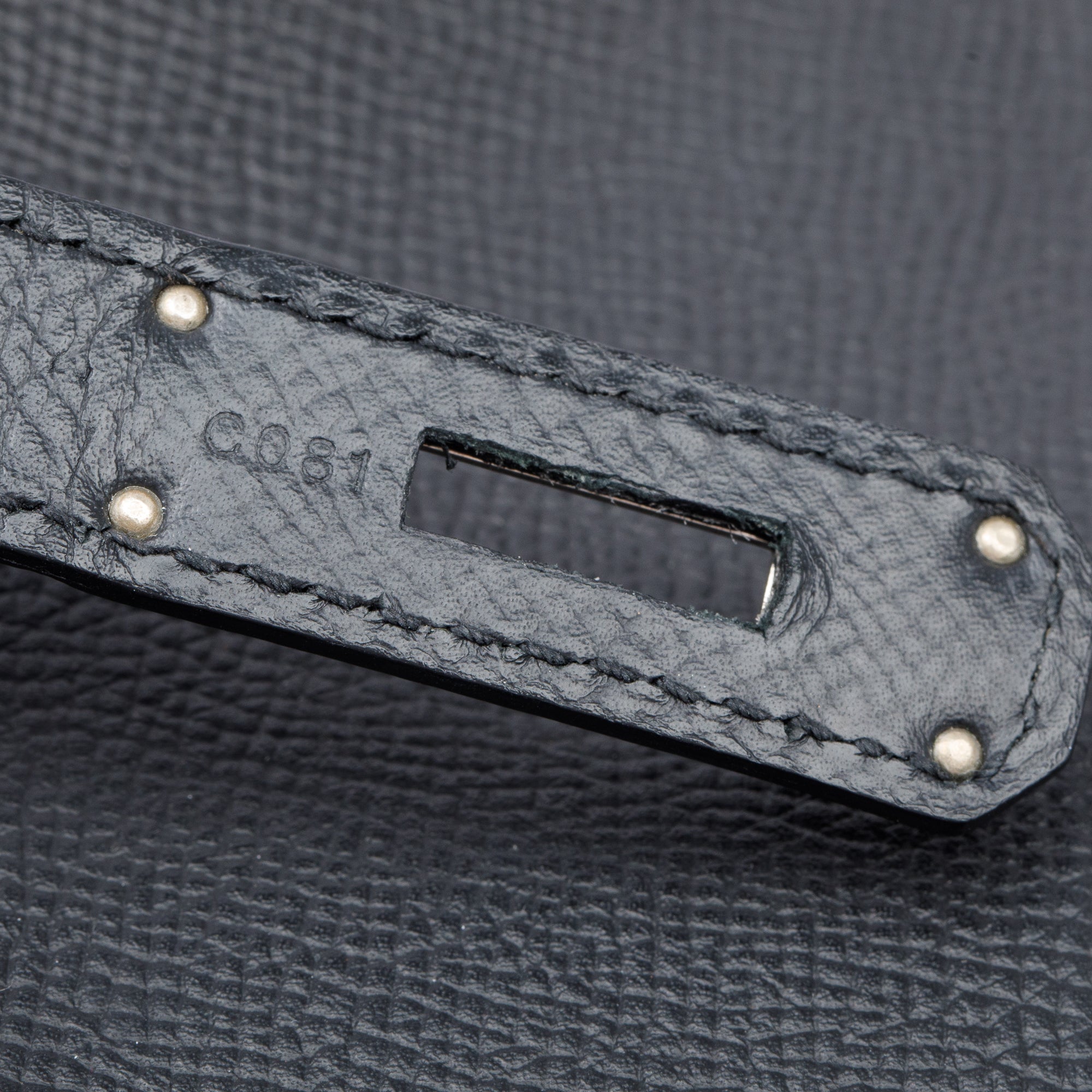 Hermes Noir Veau Epsom Birkin 30 w/ Box