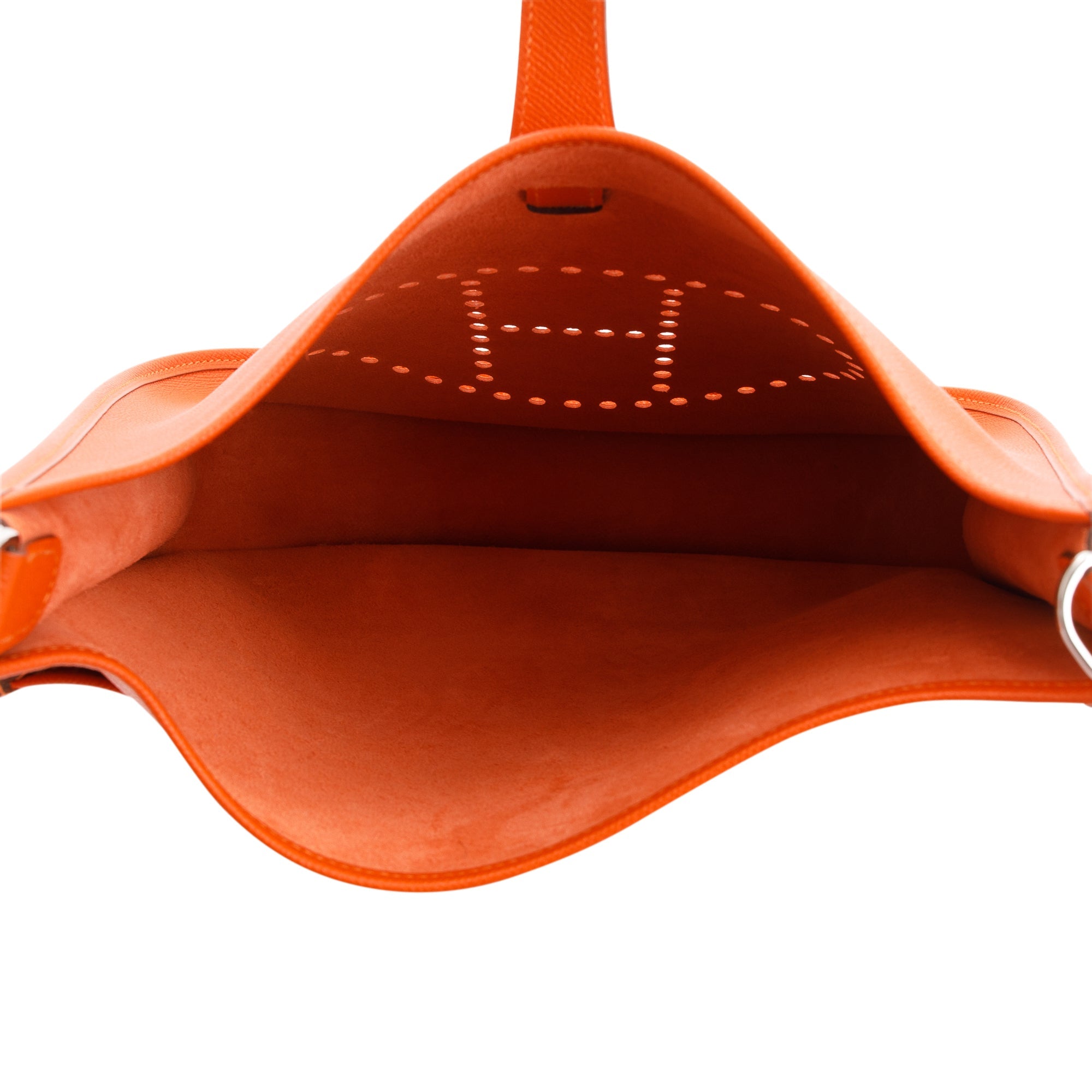 Hermes Orange Epsom Evelyne III 33