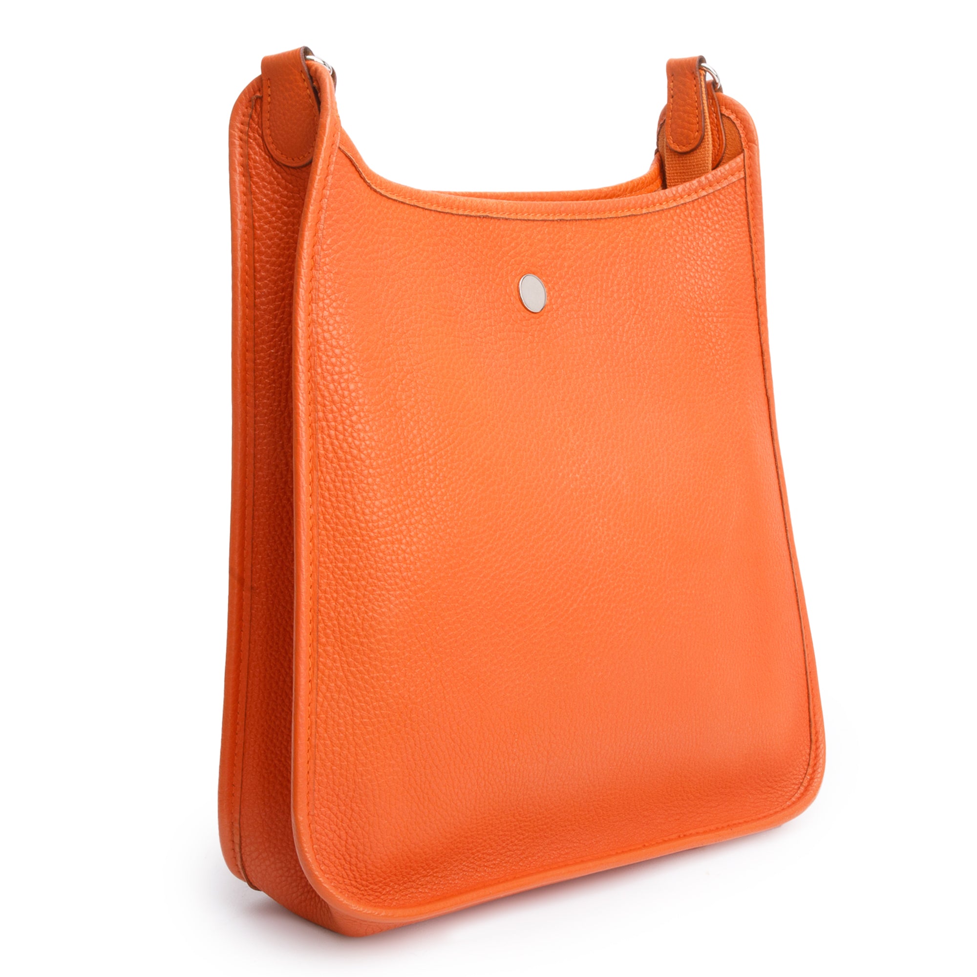 Hermes Orange Epsom Leather Vespa PM Bag