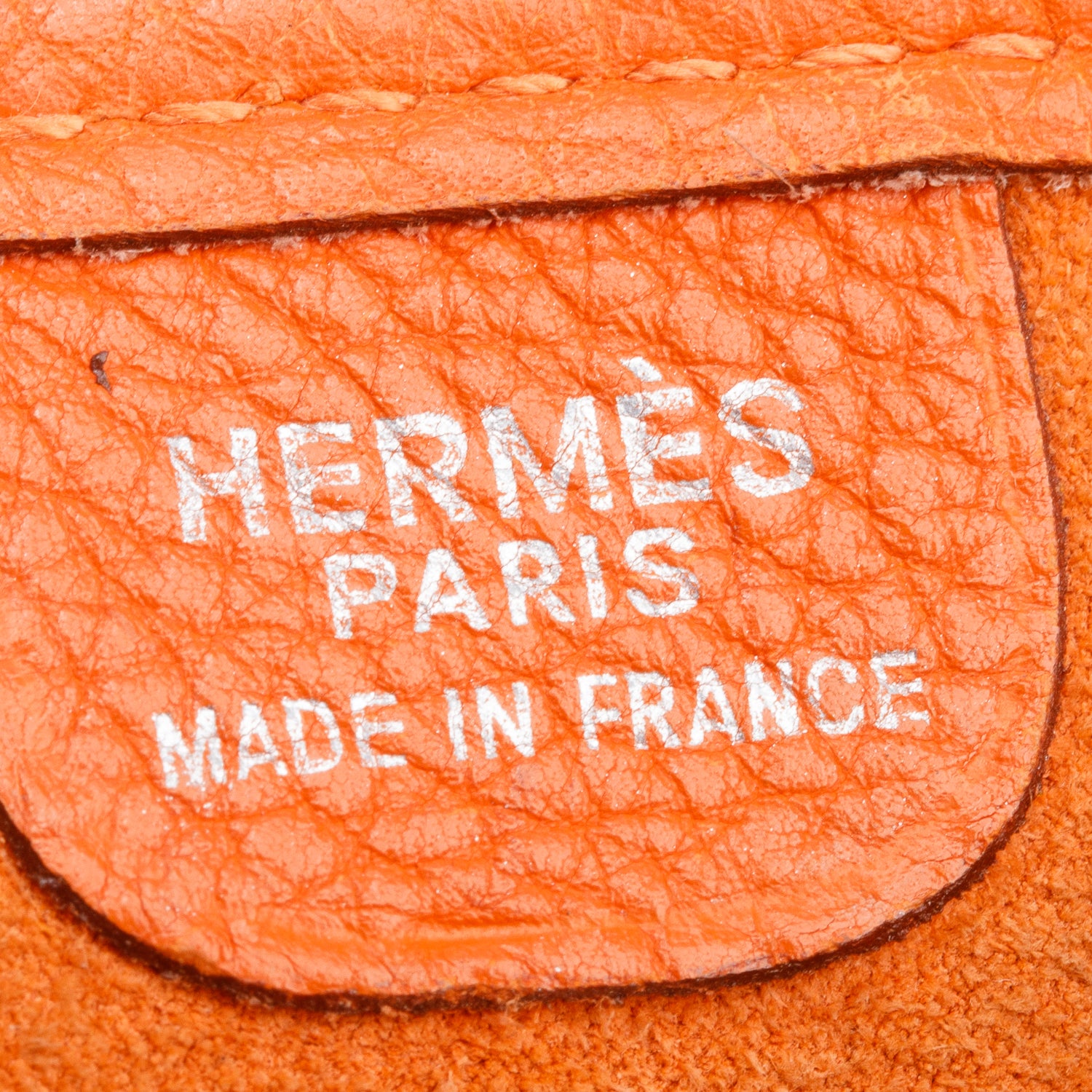 Hermes Orange Epsom Leather Vespa PM Bag