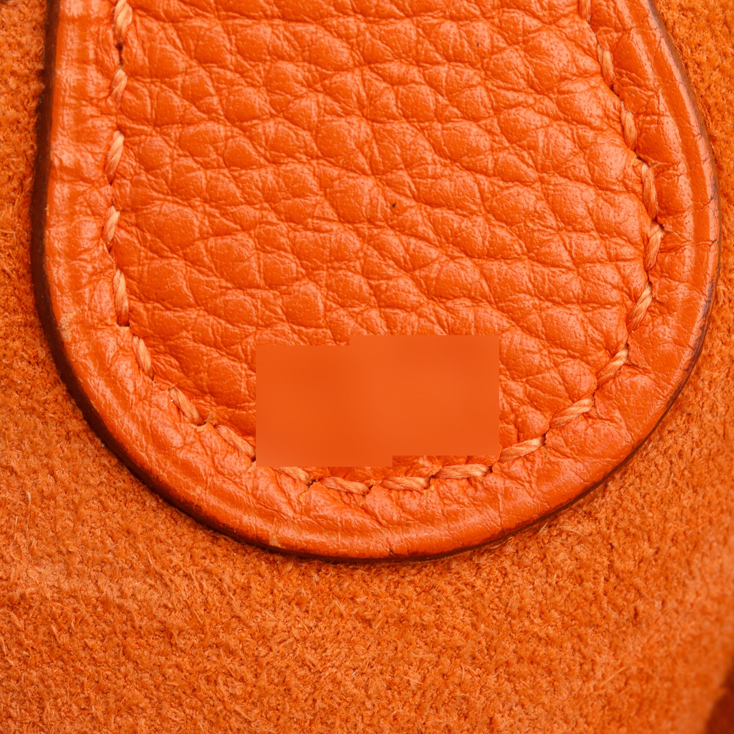 Hermes Orange Epsom Leather Vespa PM Bag
