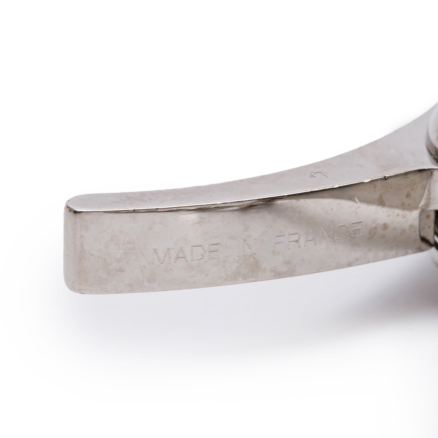 Hermes Palladium-Plated Filou Glove Clip w/ Box