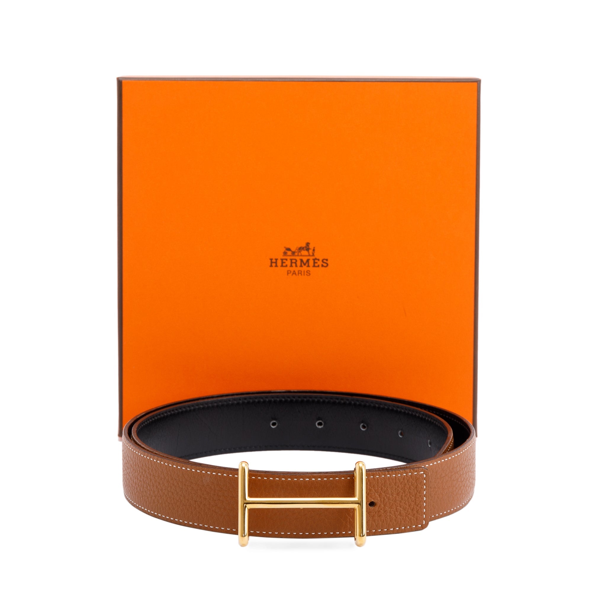 Hermes Reversible 32 mm Idem Belt Kit w/ Box