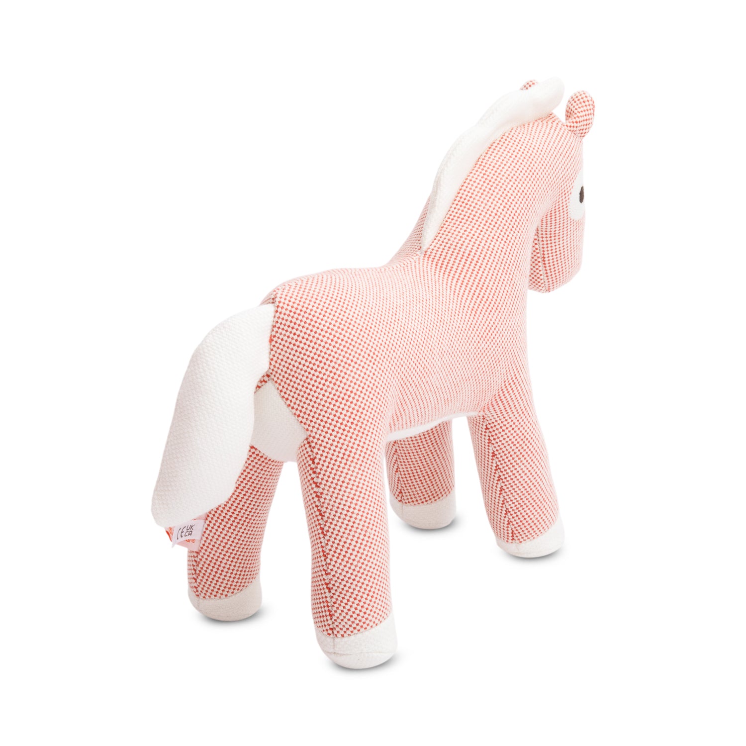 Hermes Rose Bougainvillier Cotton Figurine Cheval Honore w/ Box