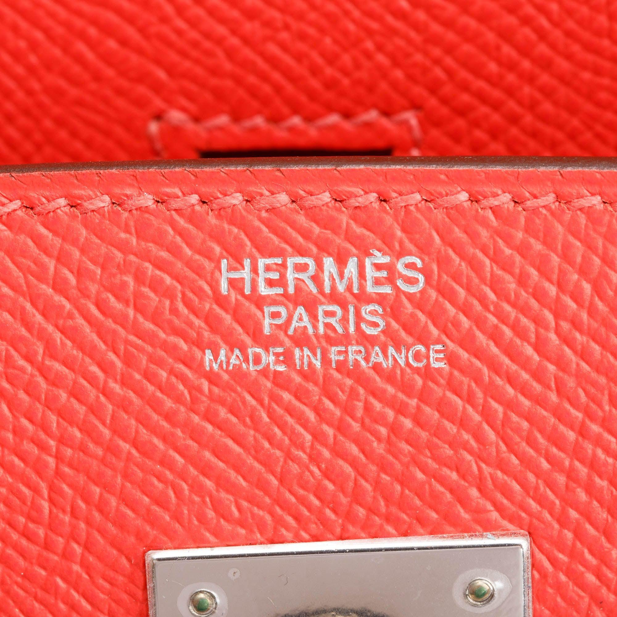 Hermes Rose Jaipur Veau Epsom Birkin 30