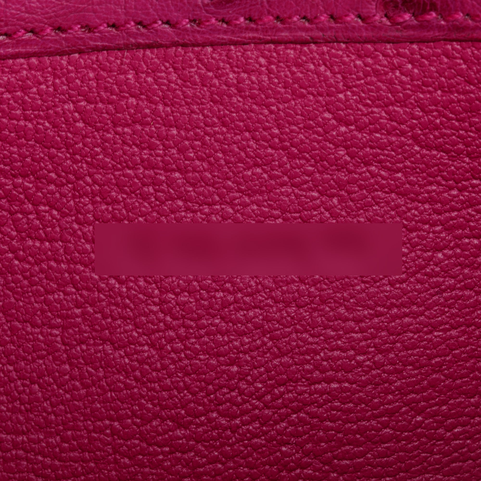 Hermes Rose Pourpre Ostrich Constance Long Wallet