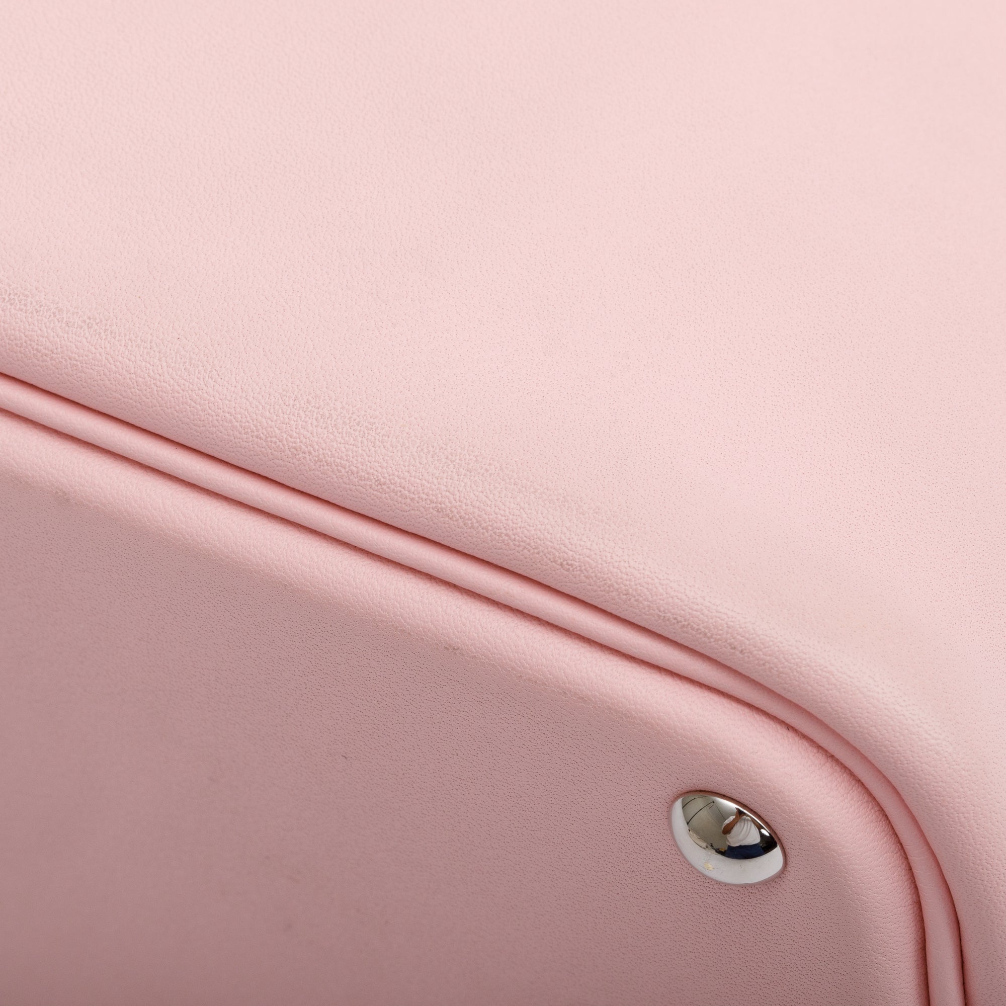 Hermes Rose Sakura Swift Leather Bolide 27 w/ Strap