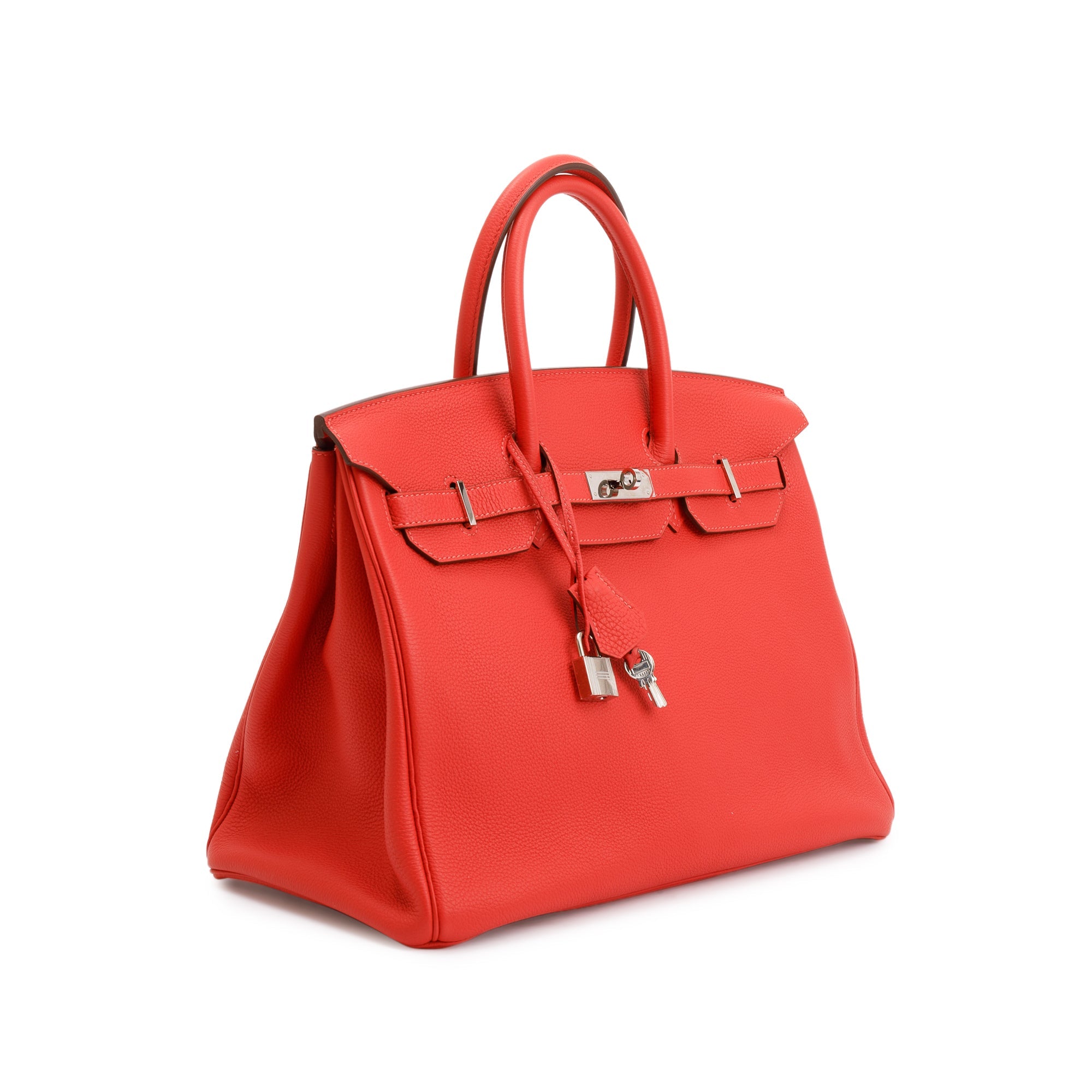 Hermes Rouge Casaque Togo Birkin 35 w/ Box