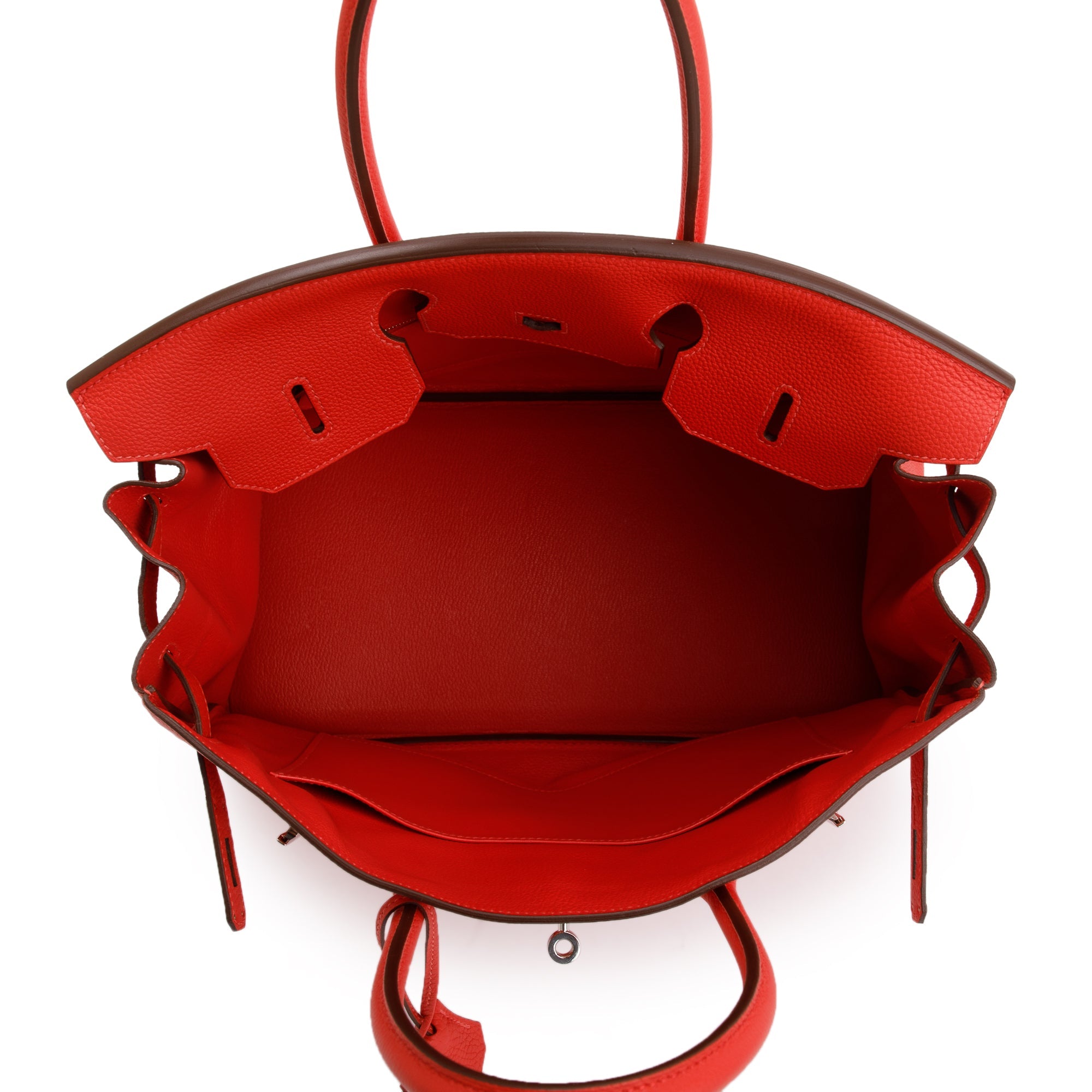 Hermes Rouge Casaque Togo Birkin 35 w/ Box