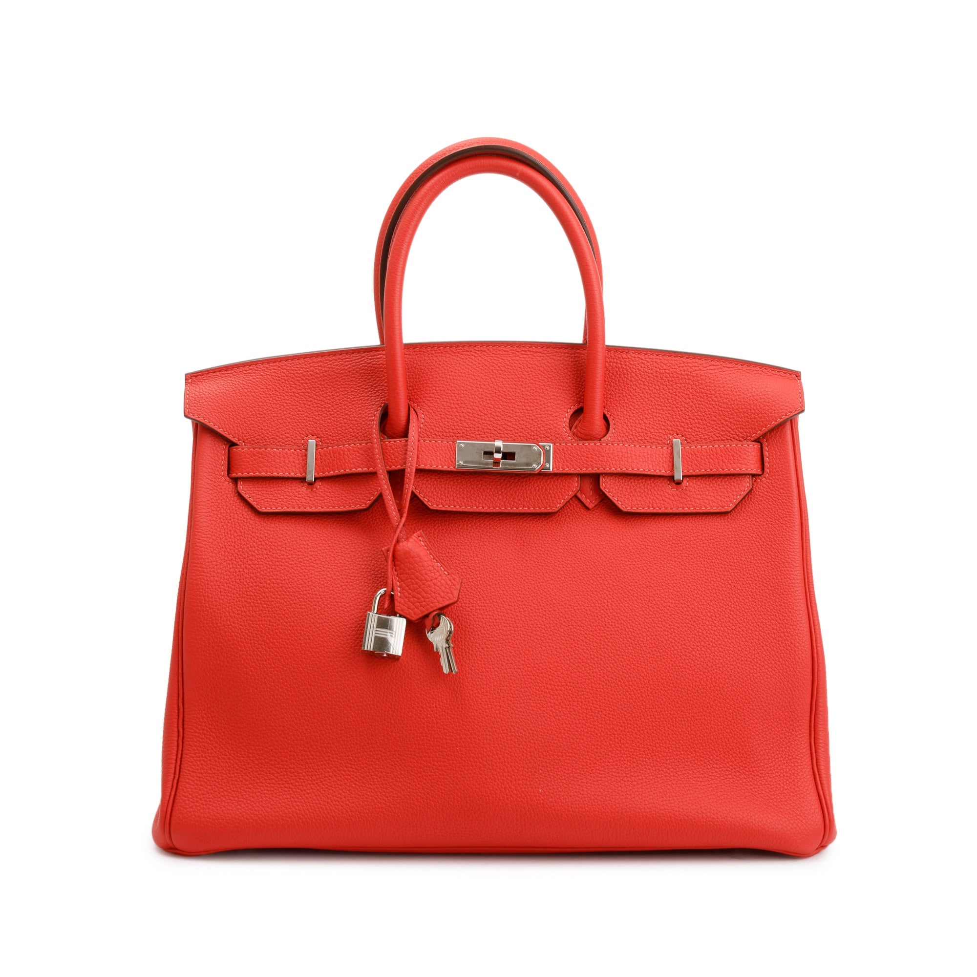 Hermes Rouge Casaque Togo Birkin 35 w/ Box
