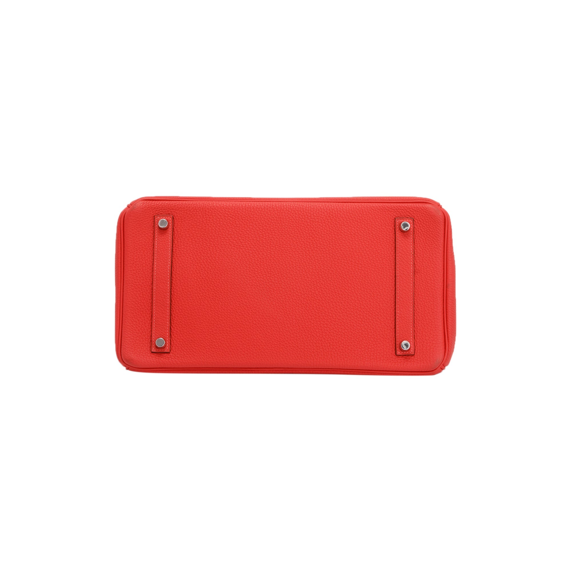 Hermes Rouge Pivoine Togo Birkin 35 w/ Box