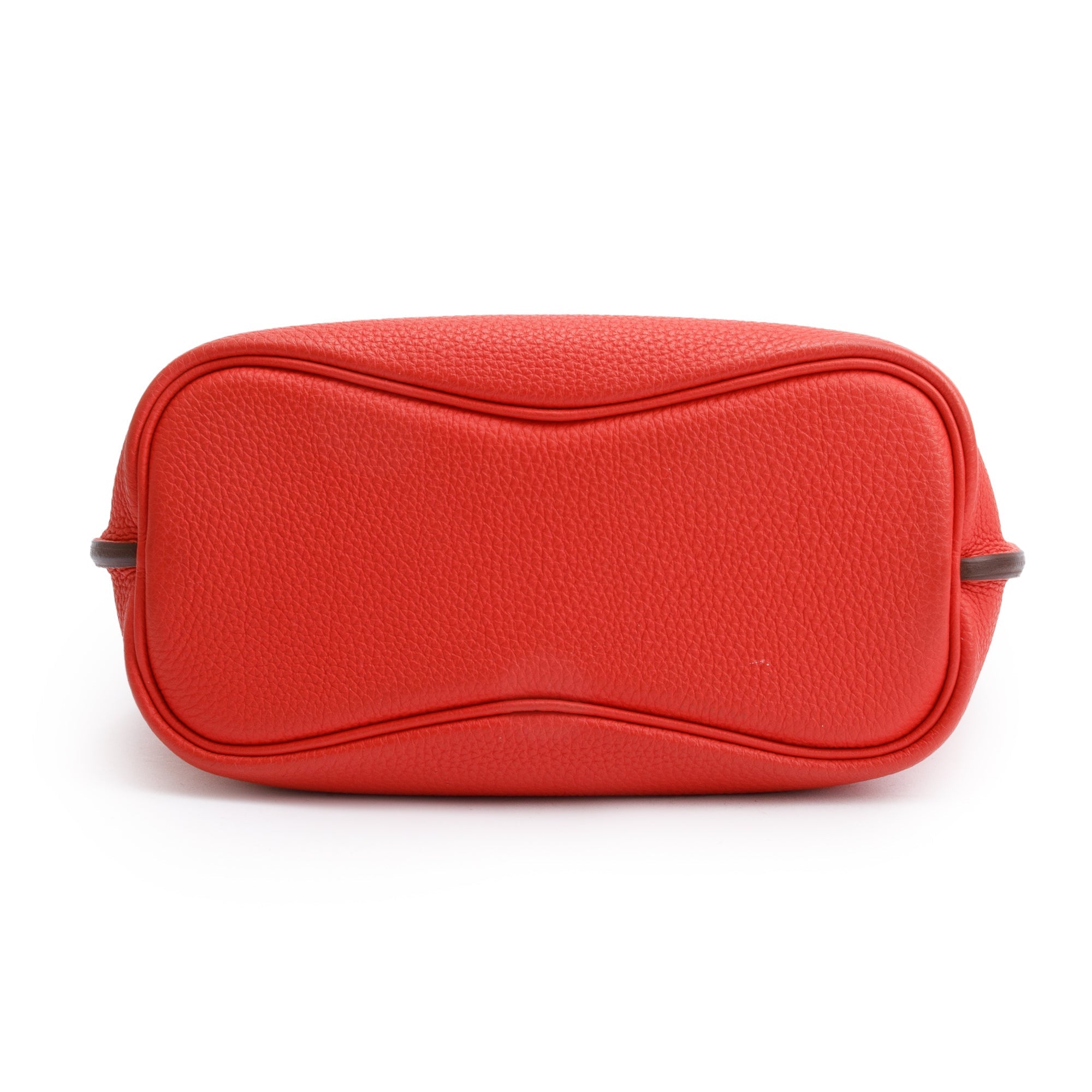 Hermes Rouge Pivoine Togo Leather So Kelly 22 Bag