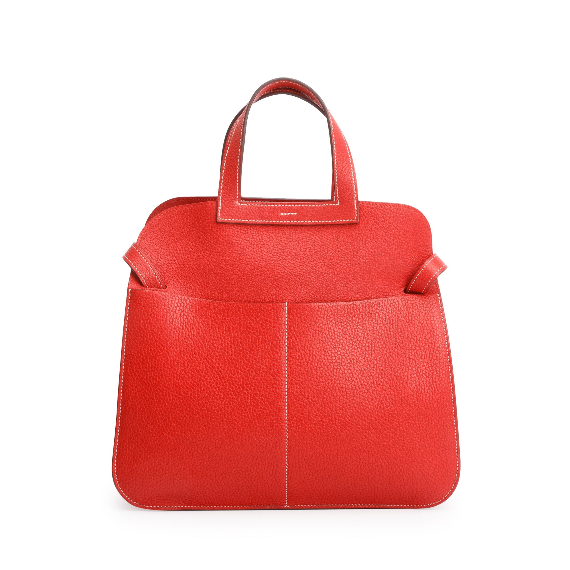 Hermes Rouge Taurillon Clemence Halzan 31
