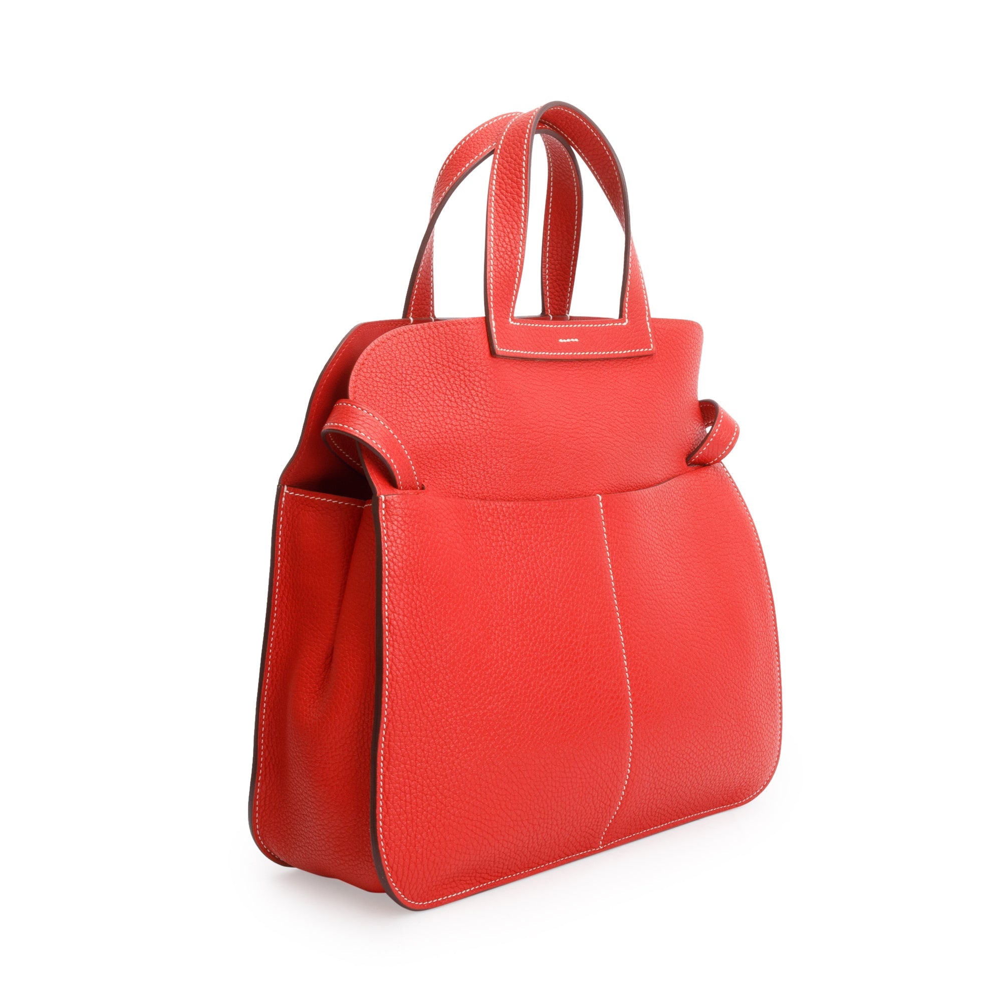 Hermes Rouge Taurillon Clemence Halzan 31