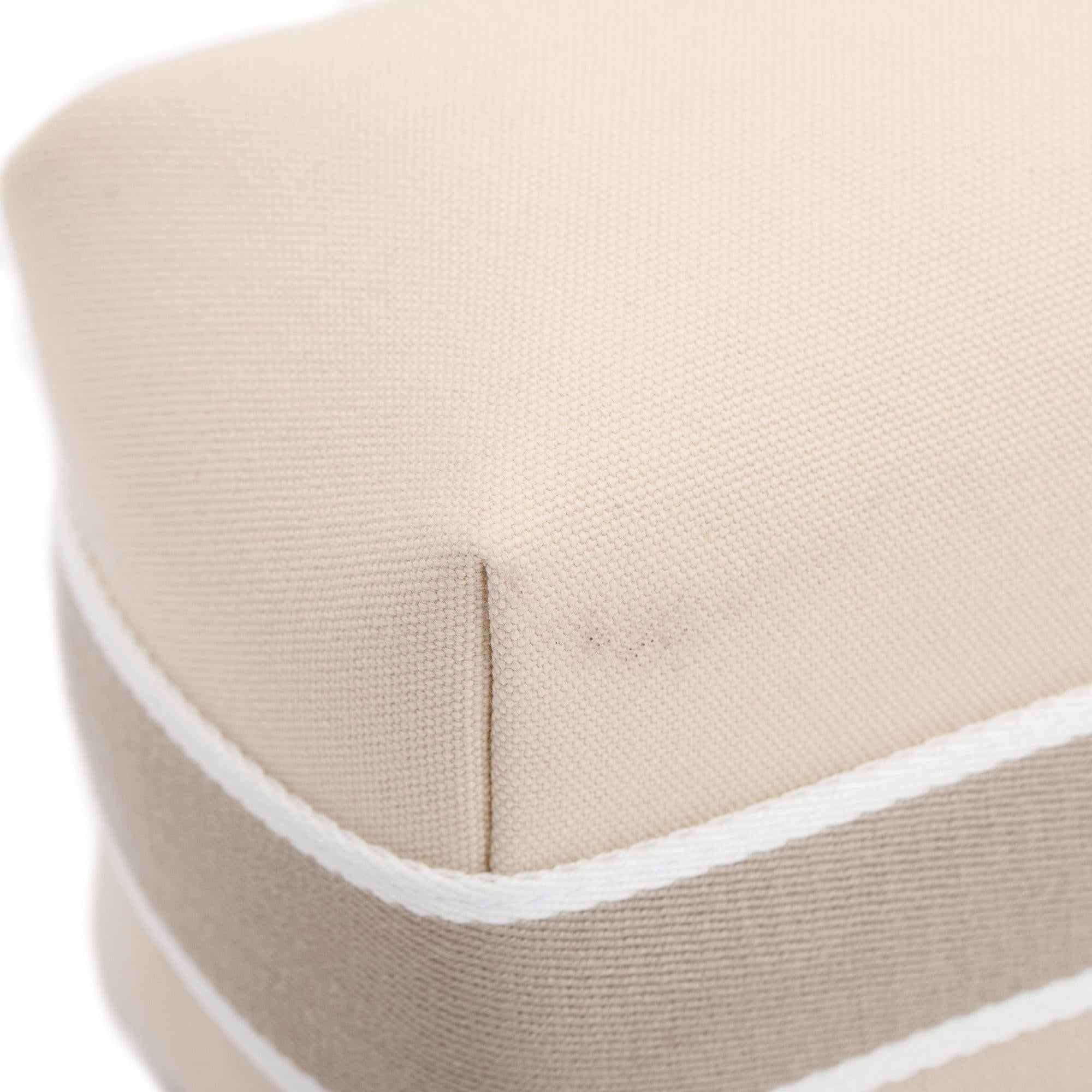 Hermes Small Neutral Toile Bride-A-Brac Case